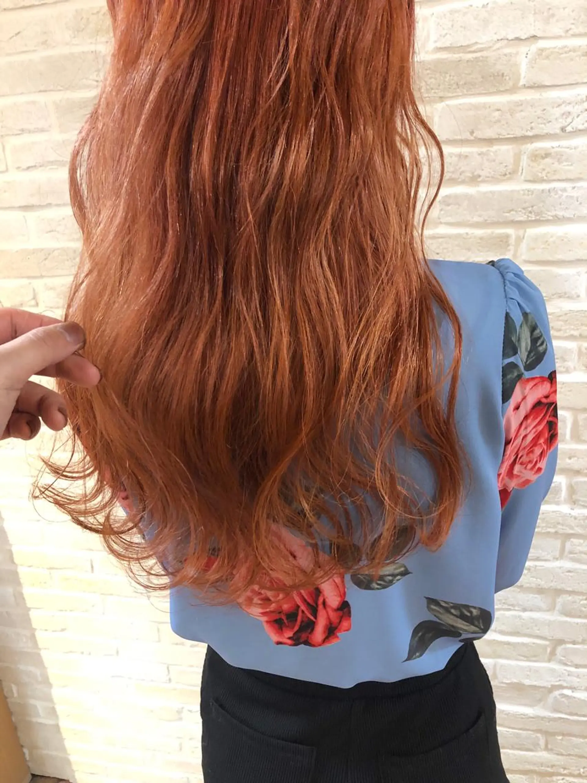 ロング カラー hair salon Ranun髪質改善のヘアスタイル