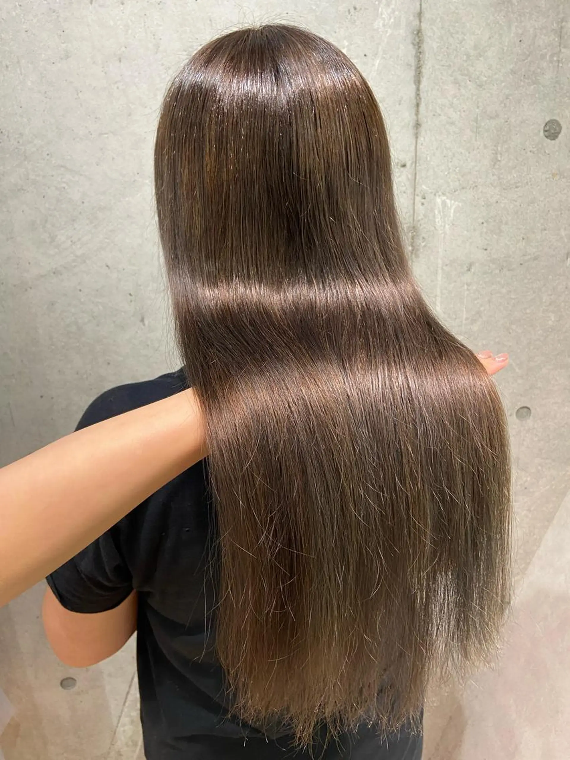 ロング カラー カット ヘアカラー トリートメント 🧸プルエクステ❤︎ ネイルKAO🧸のヘアスタイル