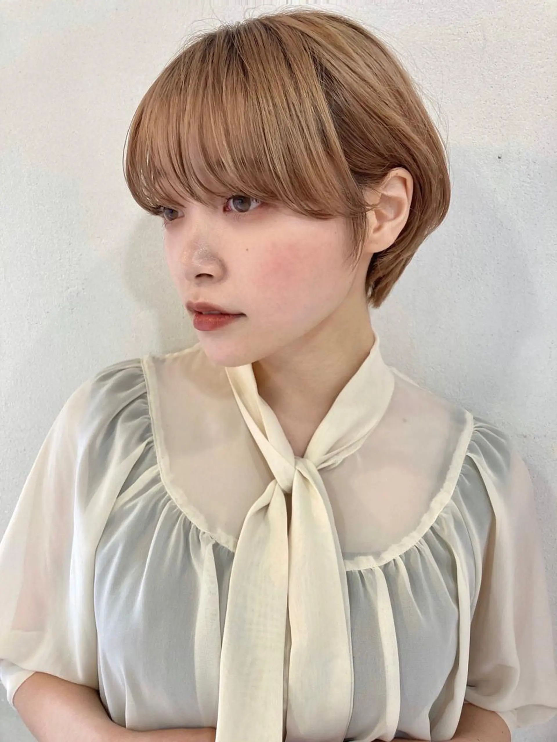 ショート カット トリートメント レイヤー/メンズ 竹田凪儀のヘアスタイル