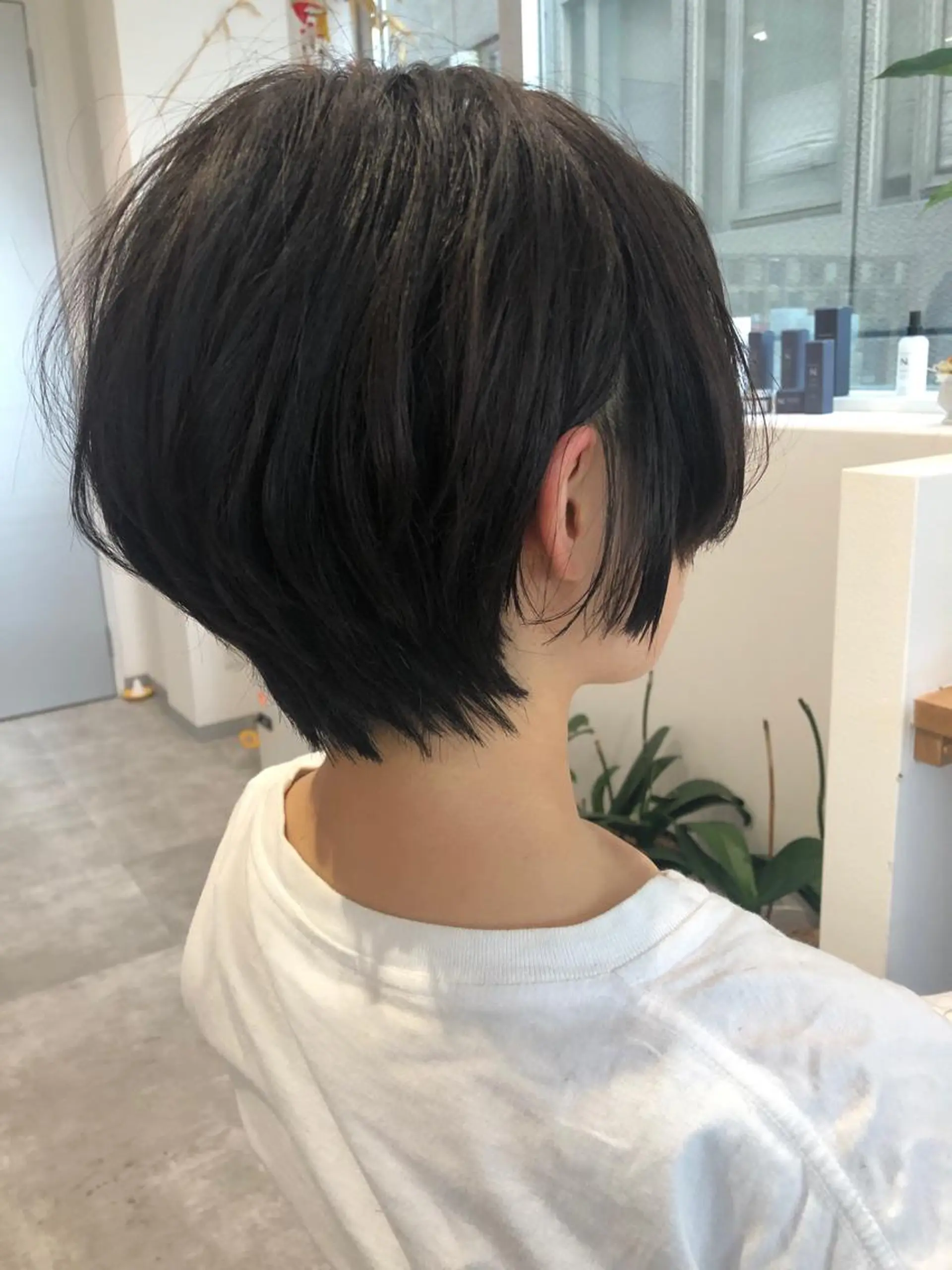 ショート くびれヘア ショートヘア カット JILBLAN京都 ショート/ハイライトのヘアスタイル