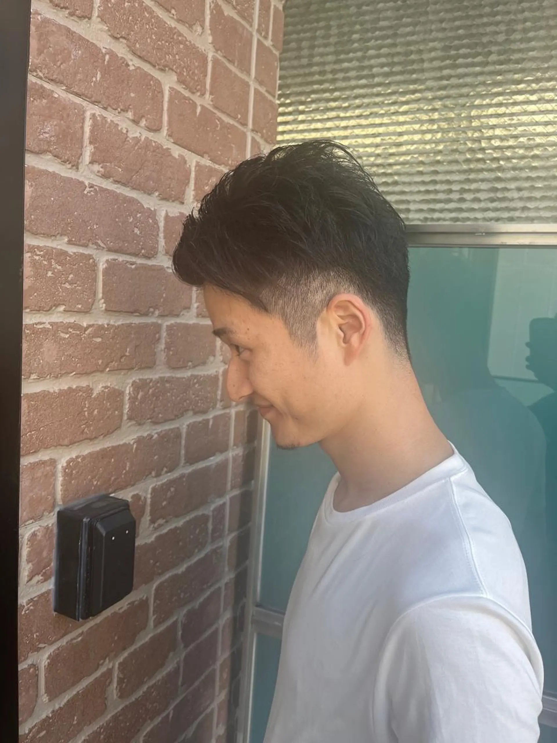 ショート メンズ メンズパーマ ケアカラー ピンクブラウン 外国人風カラー ショートヘア times salon名駅所属・久木原 ゆりのヘアスタイル