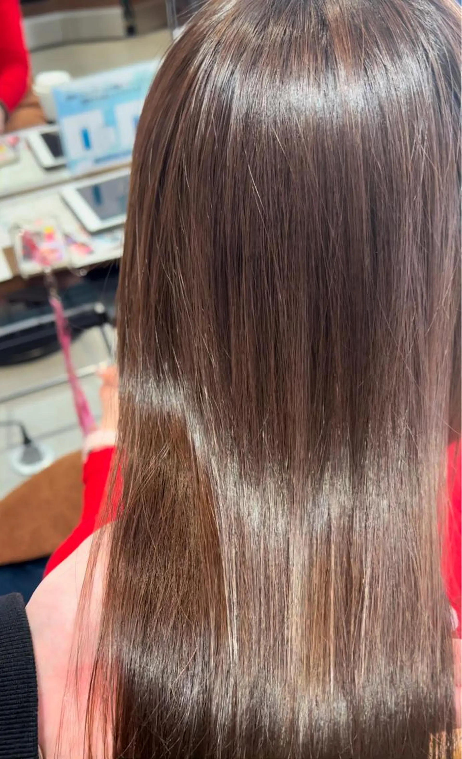 ロング 縮毛矯正 トリートメント ガレリアエレガンテ栄店所属・ウルフカット/ ハッシュカット/山路のヘアスタイル