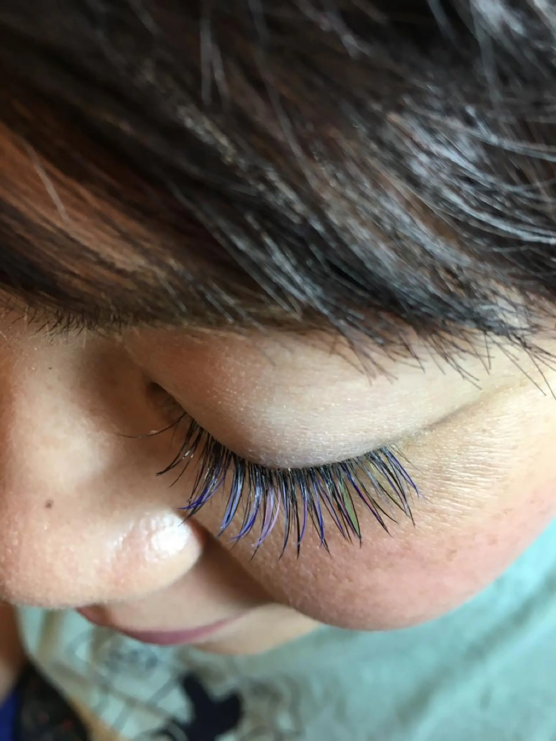 マツエク・マツパ カラーマツエク sato ayumi🍀🌈のマツエク・マツパデザイン