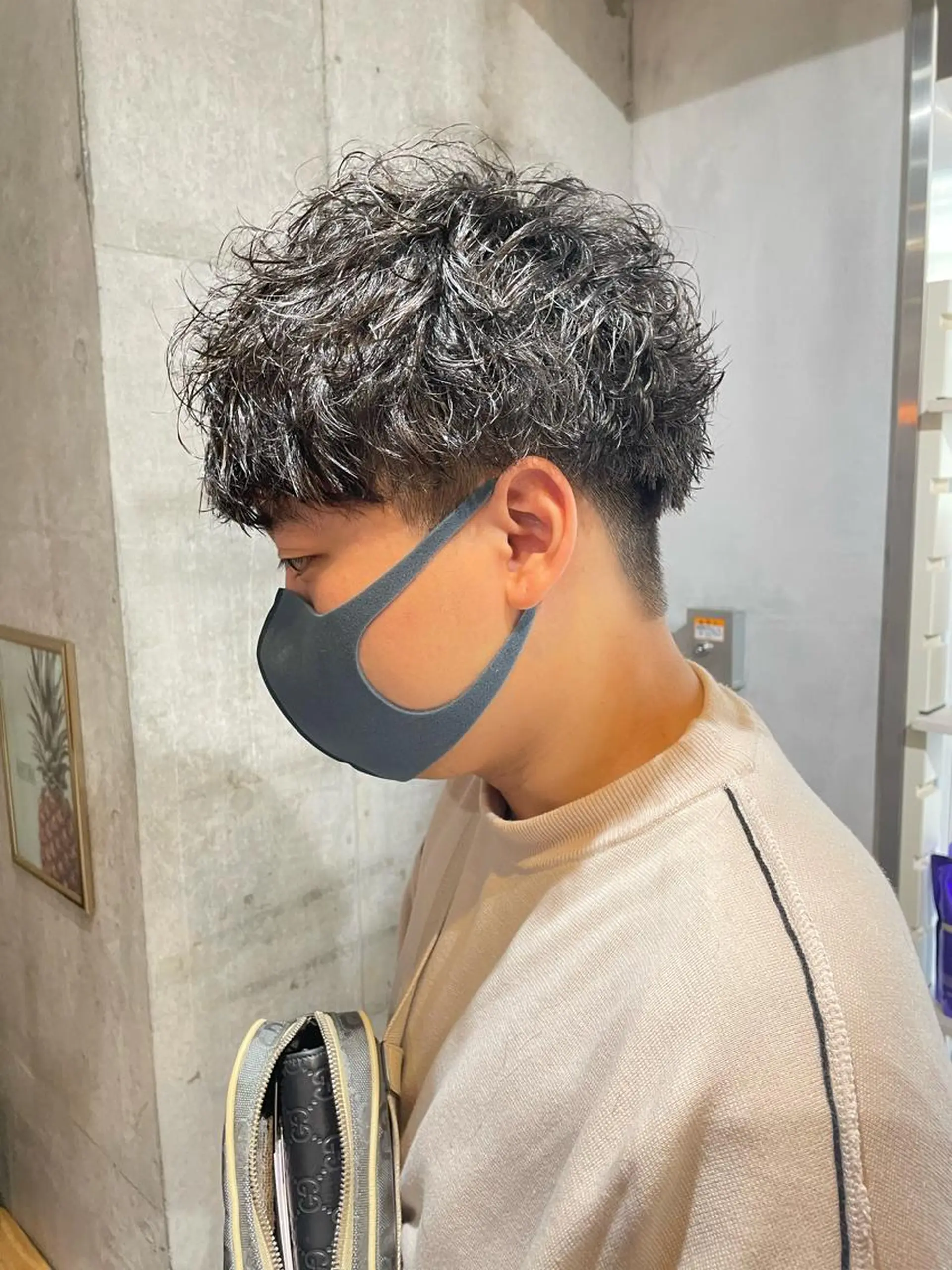 メンズ カット フリーランスシェアサロンルレイル所属・心斎橋/メンズ /ルレイル/地形真希のヘアスタイル