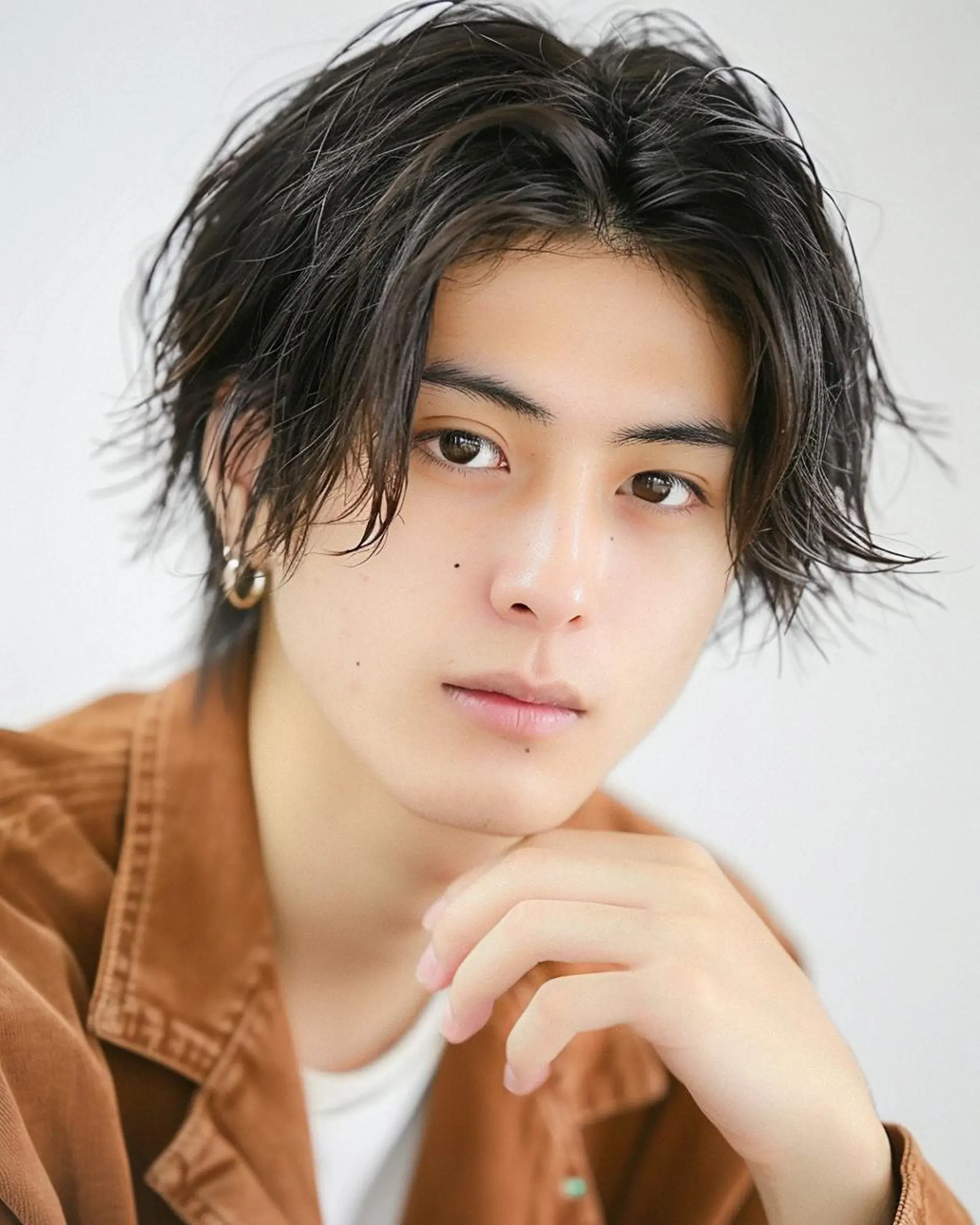 ショート メンズカット デザインカラーのヘアスタイル