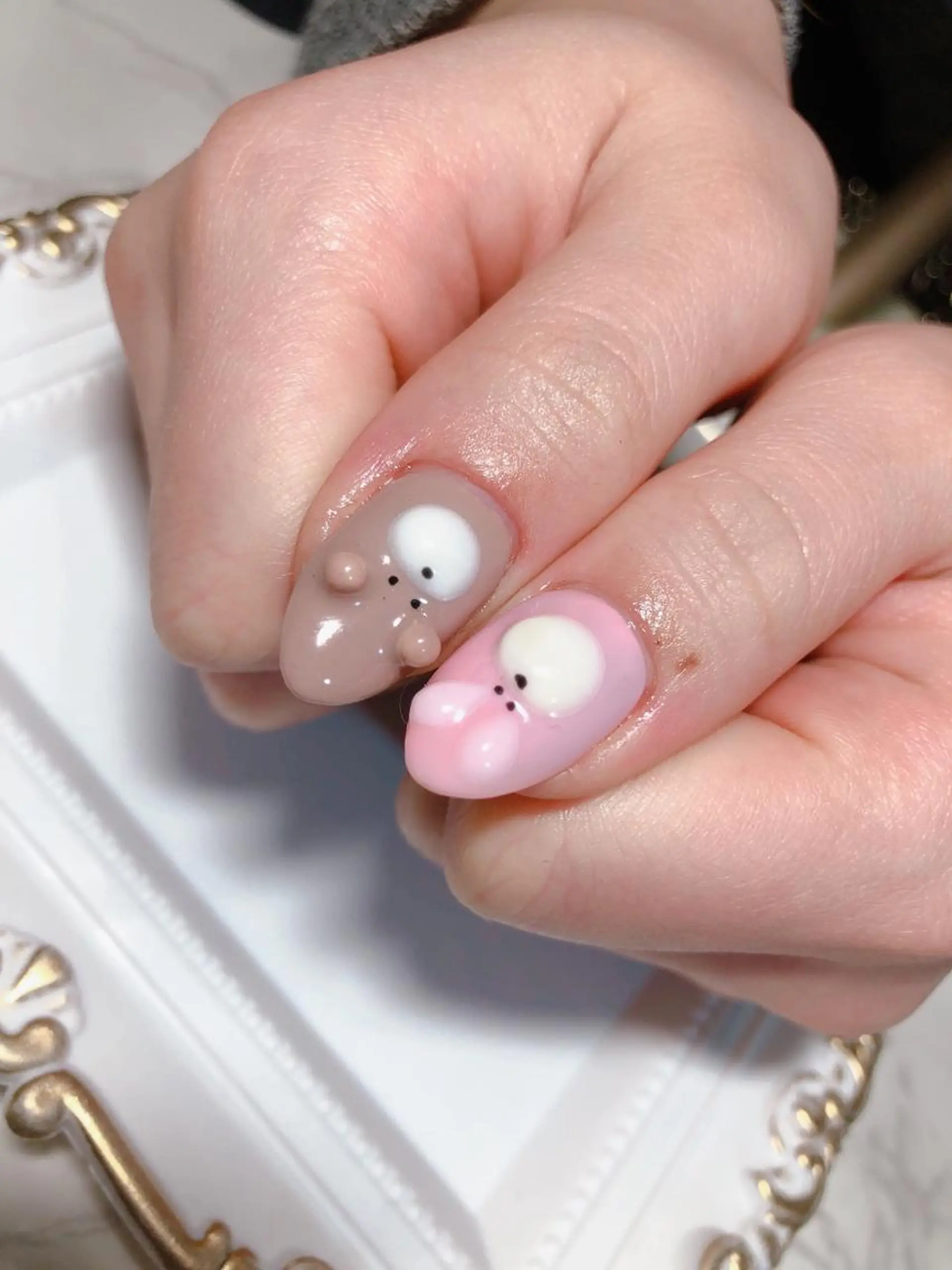 ショート ネイル ショートヘア ジェルネイル ロングネイル ニュアンスネイル パラジェル 安藤 紅実のその他イメージ