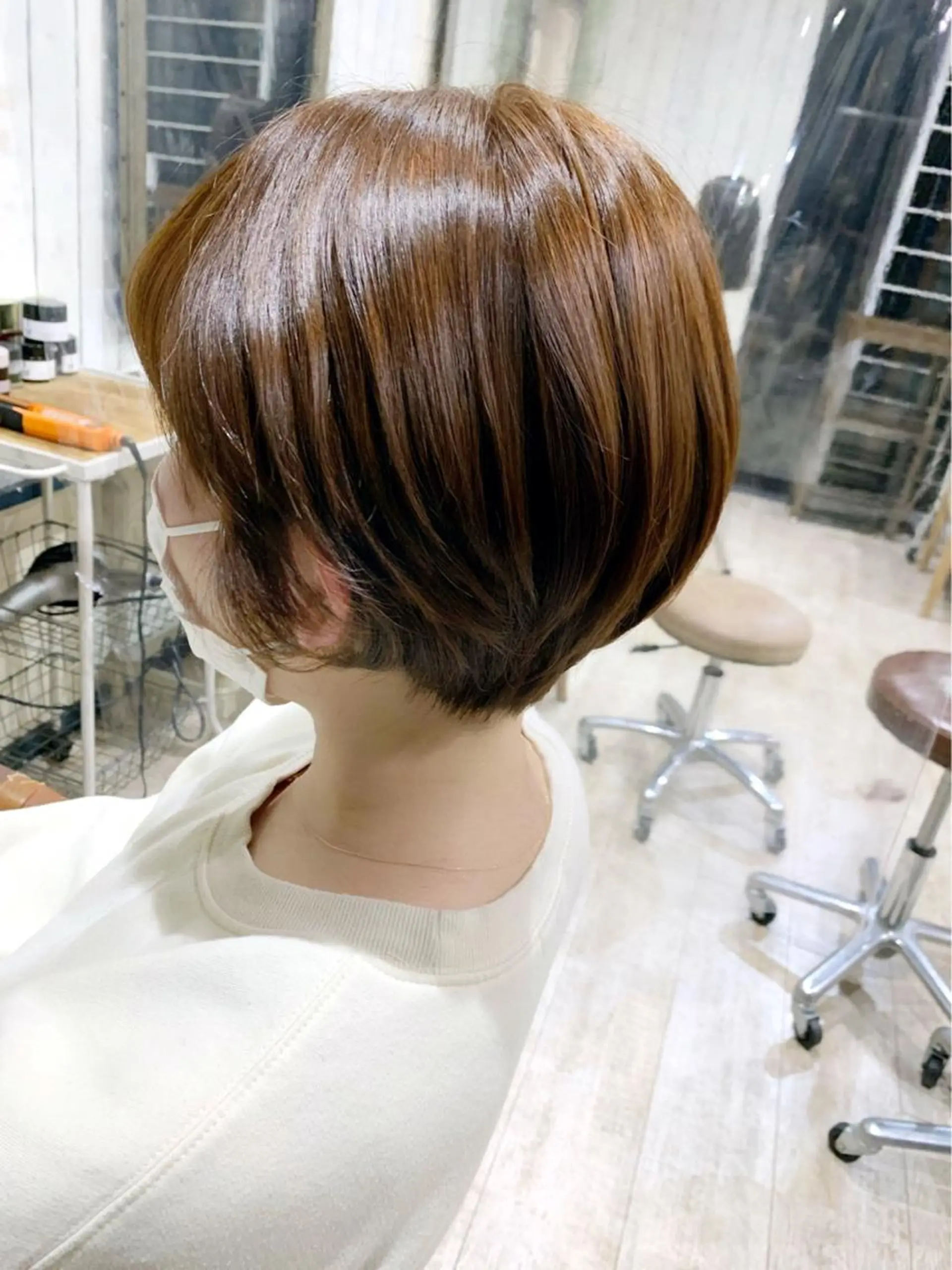 ショート ショートボブ ボブ ショートヘア ショート/ボブ特化 相良 真子のヘアスタイル