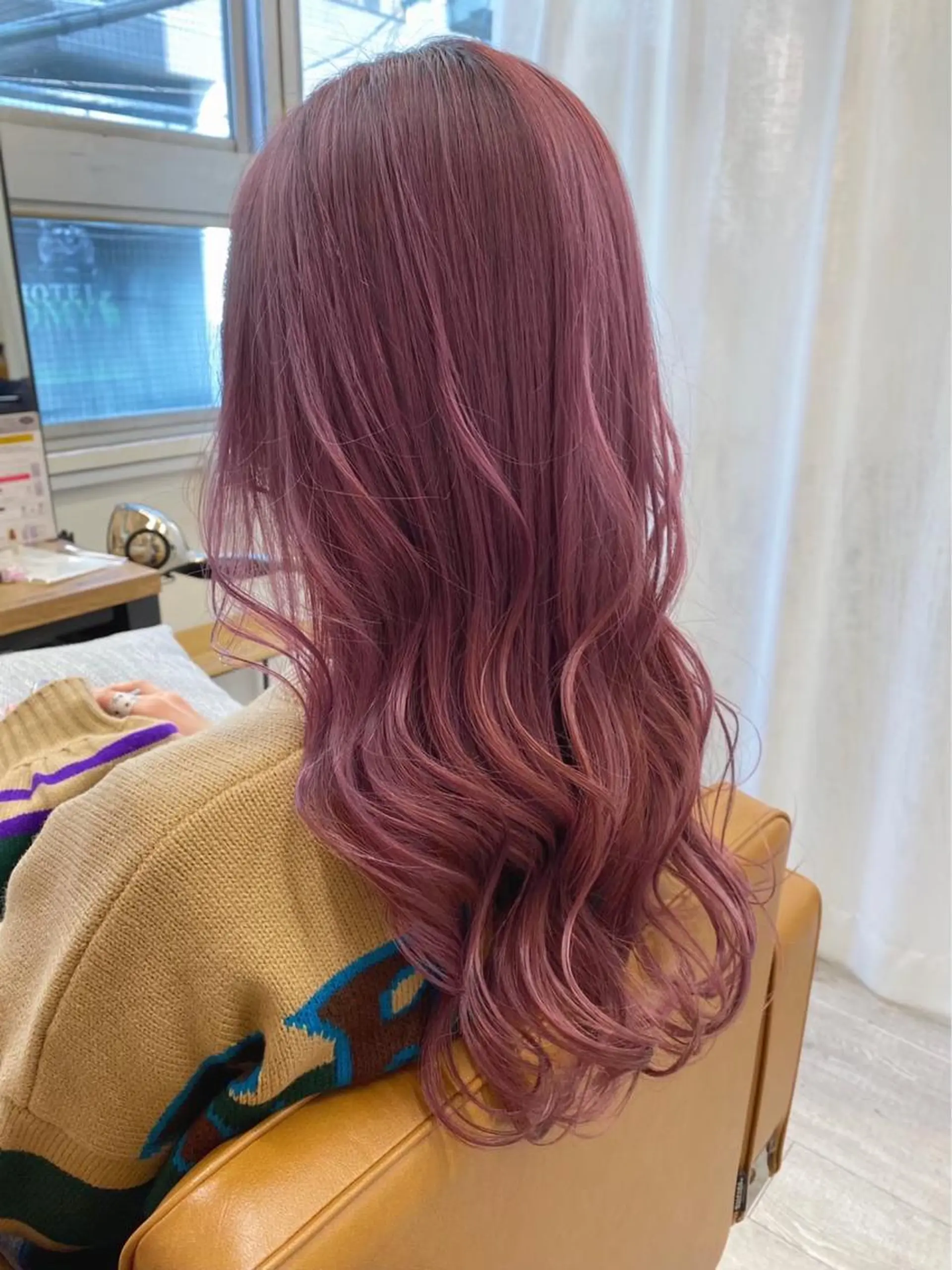 カラー レイヤーカットモデル 募集中🫧中山理央のヘアスタイル