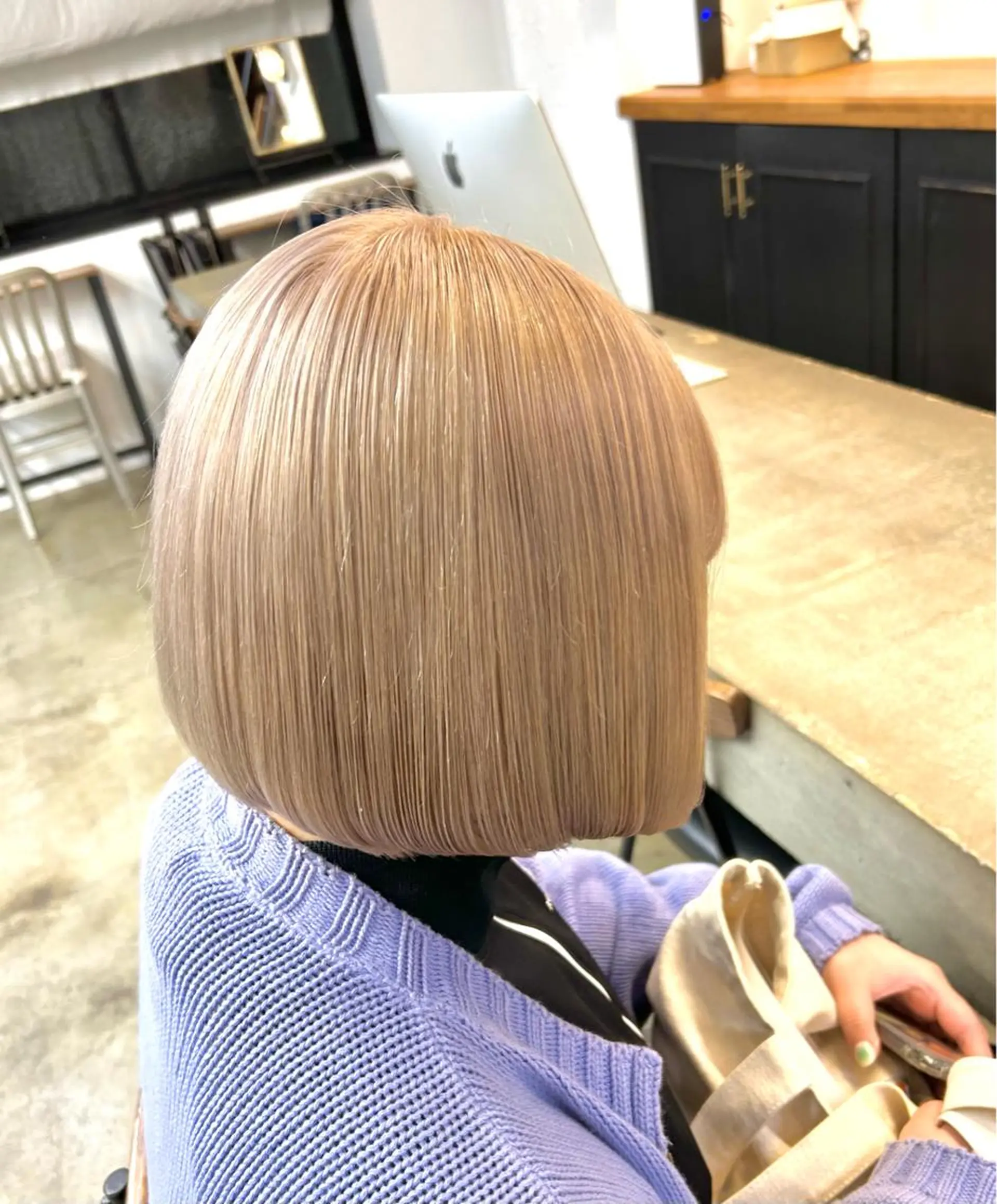 ショート カラー ヘアアレンジ ヘアカラー トリートメント ヘアセット 🎀暖色カラー🎀 ♡yurika♡のヘアスタイル