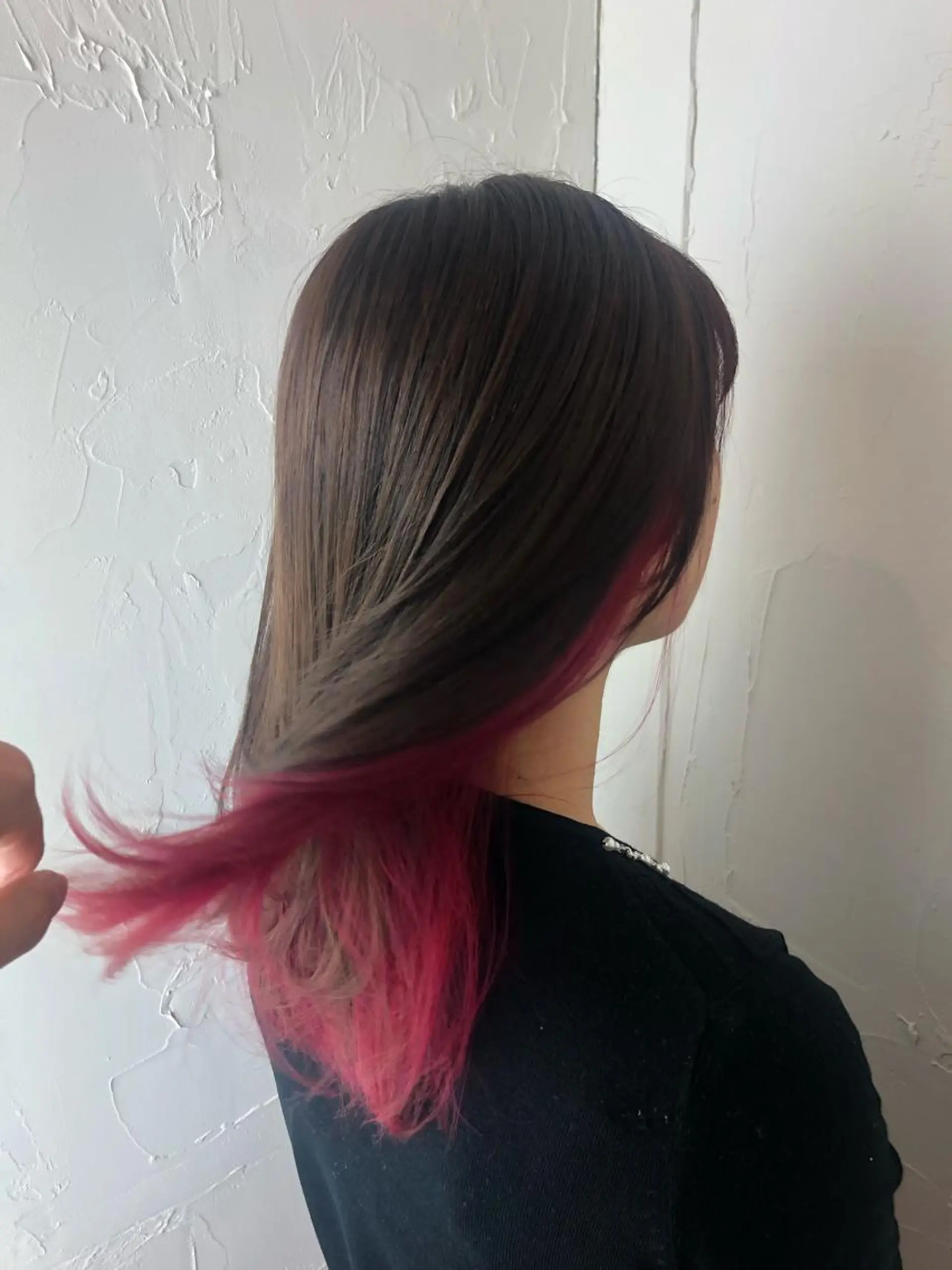 セミロング カラー ヘアカラー エクステ/髪質改善/ rita/フルヤマのヘアスタイル