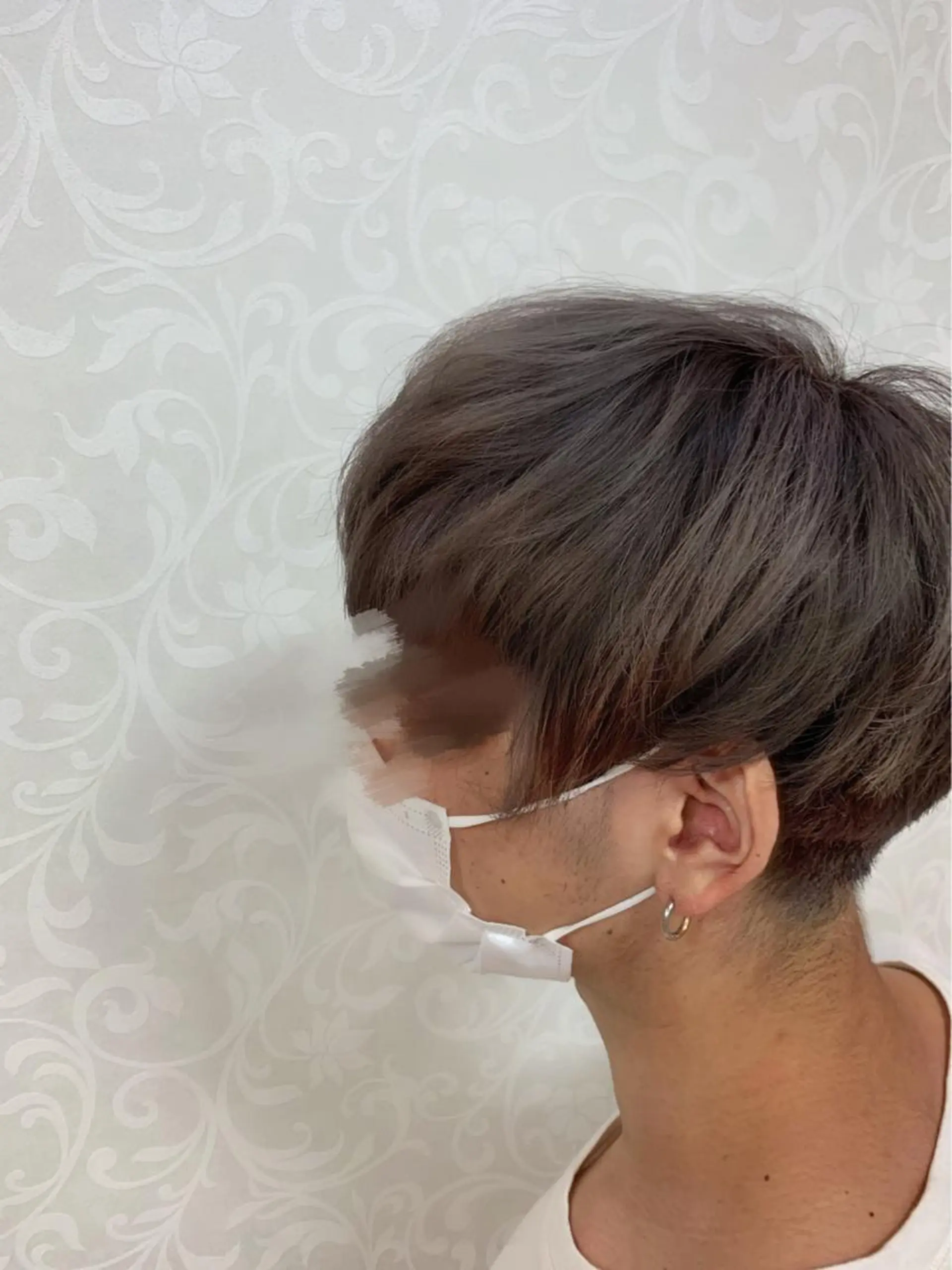 ショート カラー メンズ メンズブリーチ ブリーチ ステラマリス 梅田のマツエク・マツパデザイン