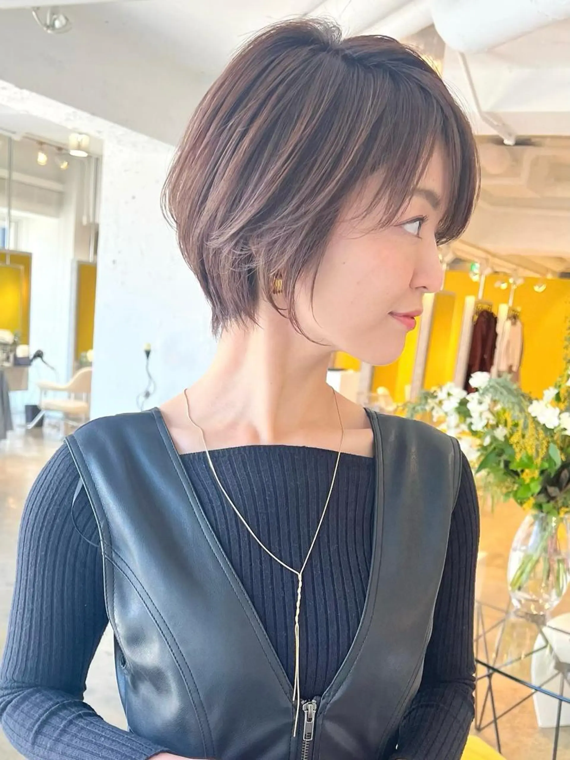 ショート ショート/ボブ/縮毛 三上達大のヘアスタイル