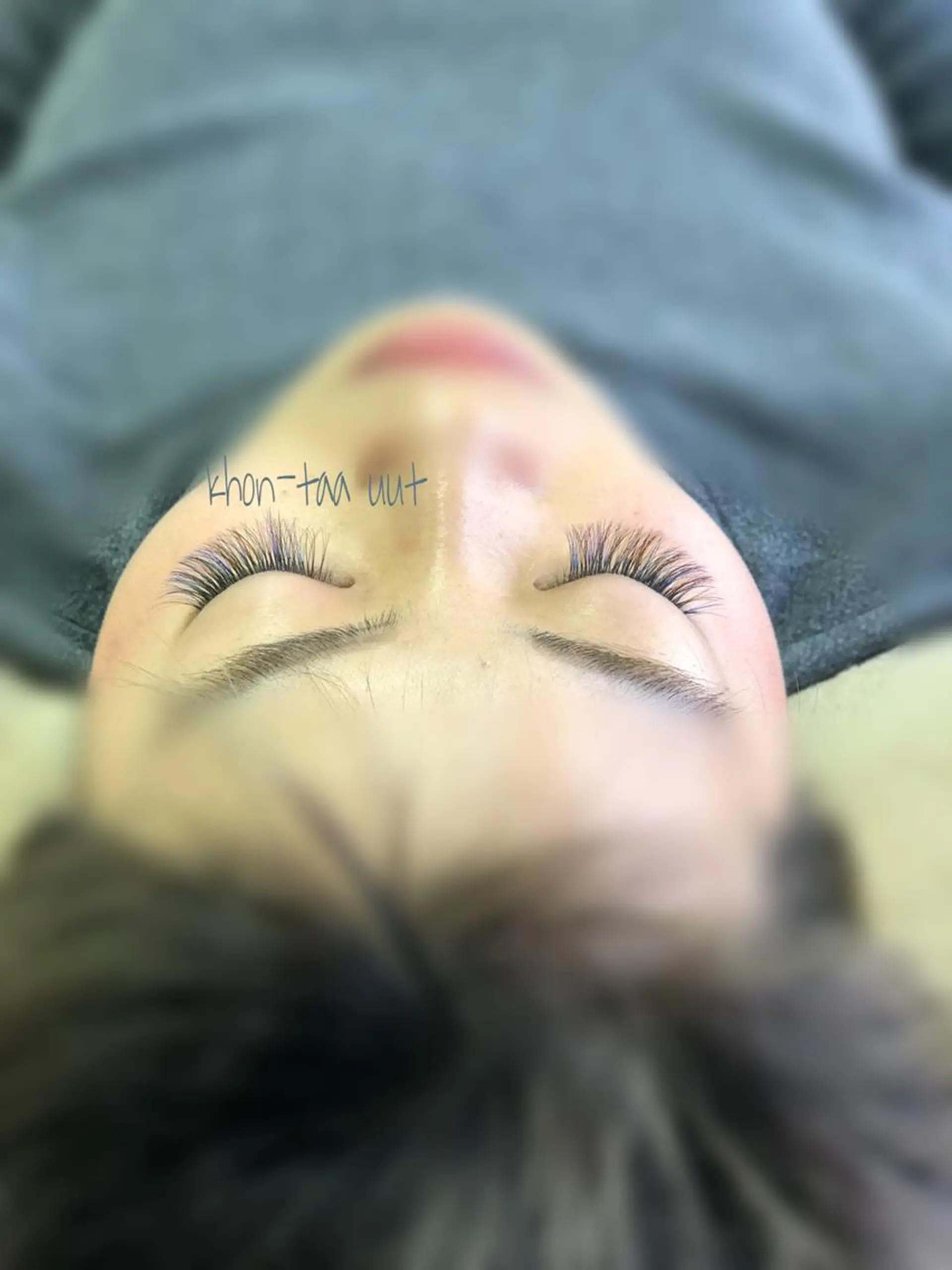 マツエク・マツパ Cカール カラーマツエク khon-taa  uut所属・khontaauut mariのマツエク・マツパデザイン