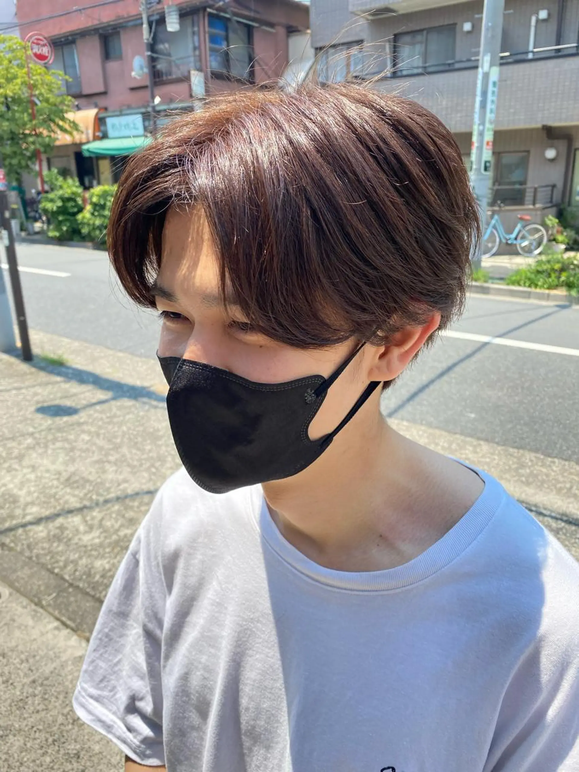 ショート カラー パーマ ヘアアレンジ メンズ キッズ ネイル マツエク・マツパ アイブロウ メンズバレイヤージュ メンズブリーチ メンズハイライト メンズインナーカラー バレイヤージュ 🌈髪質改善TR 艶カラーユウダイ🌈のヘアスタイル