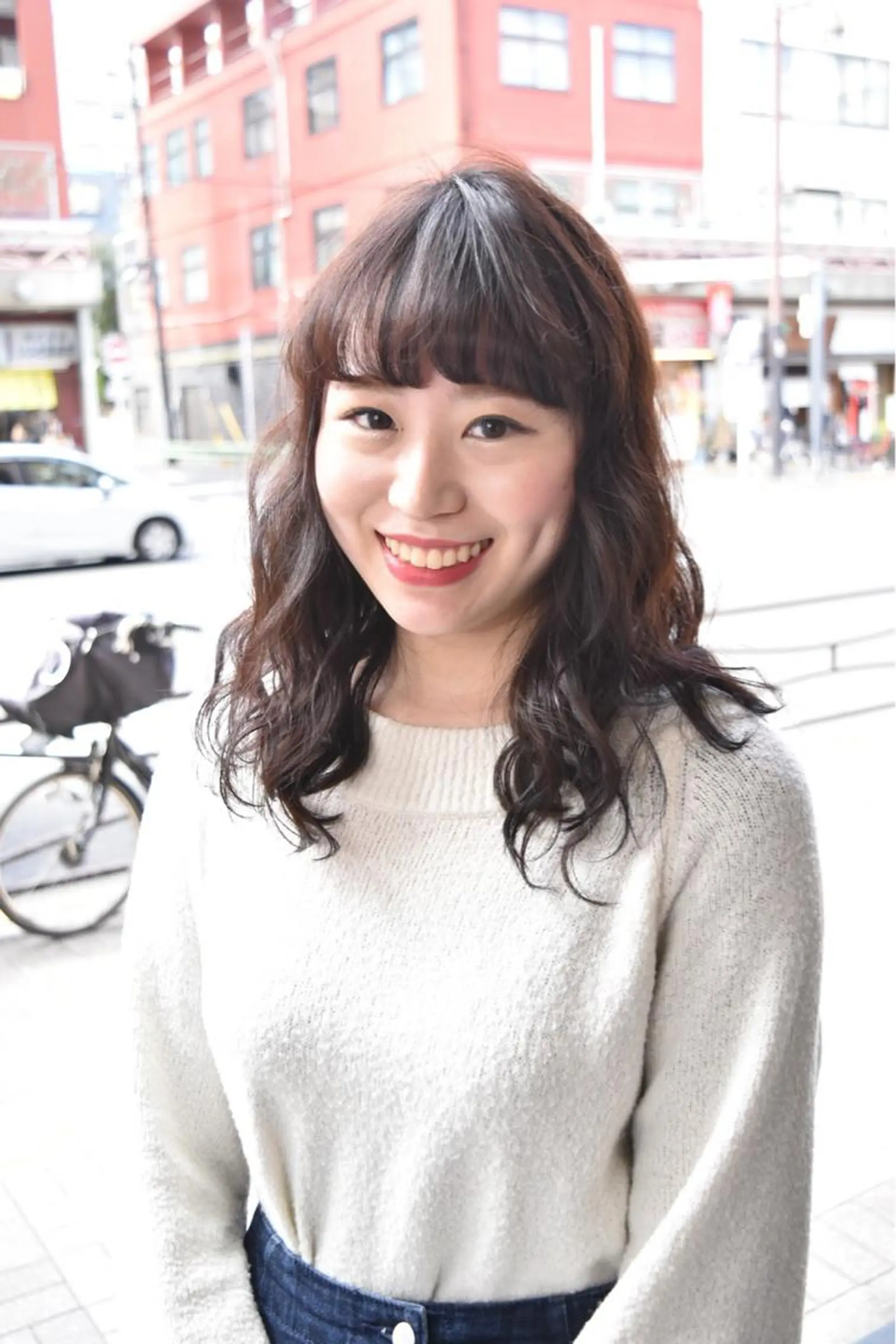 セミロング パーマ N° jillva ♦️川端裕司♦️のヘアスタイル