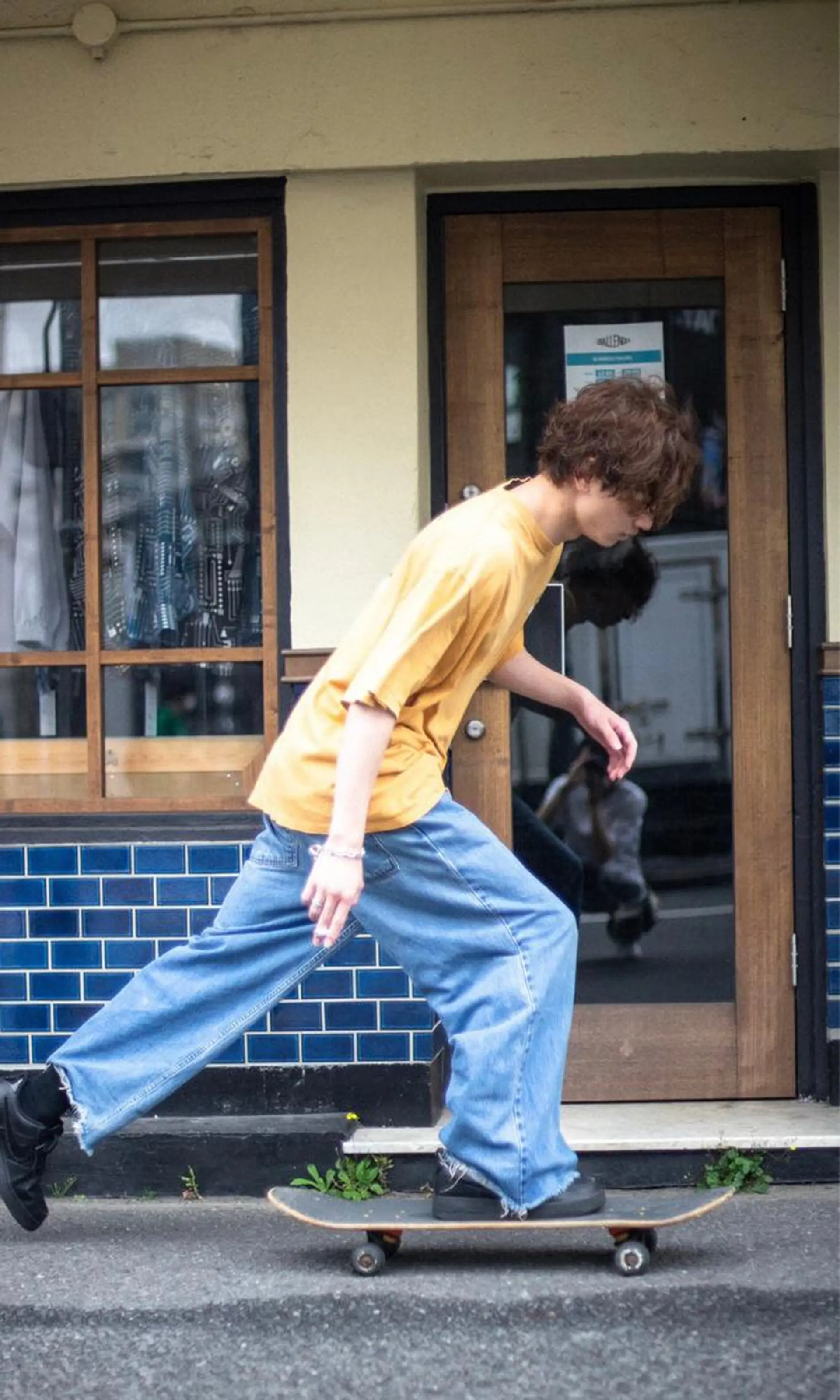 パーマ メンズ ショートボブ メンズブリーチ メンズデザインカット フェードカット メンズハイライト カット パーマ 🌈圧倒的デザイン パーマ　関和希のヘアスタイル