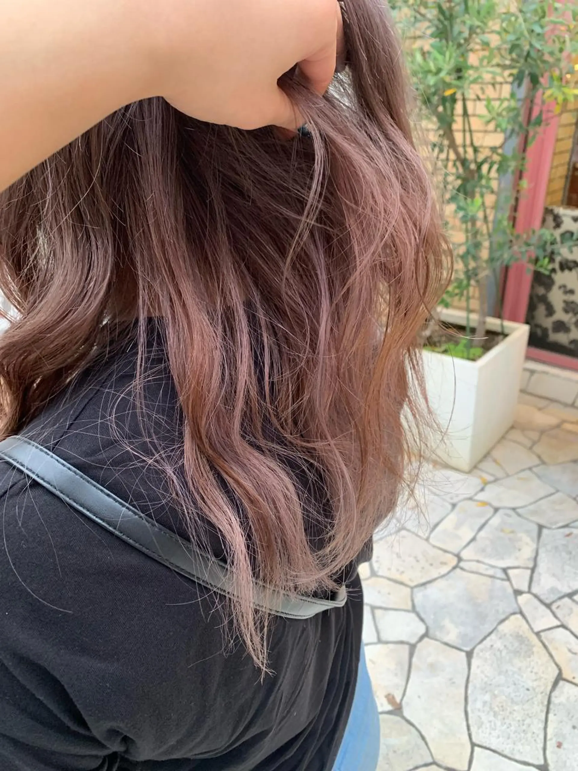 ミディアム カラー 今村 愛美のヘアスタイル