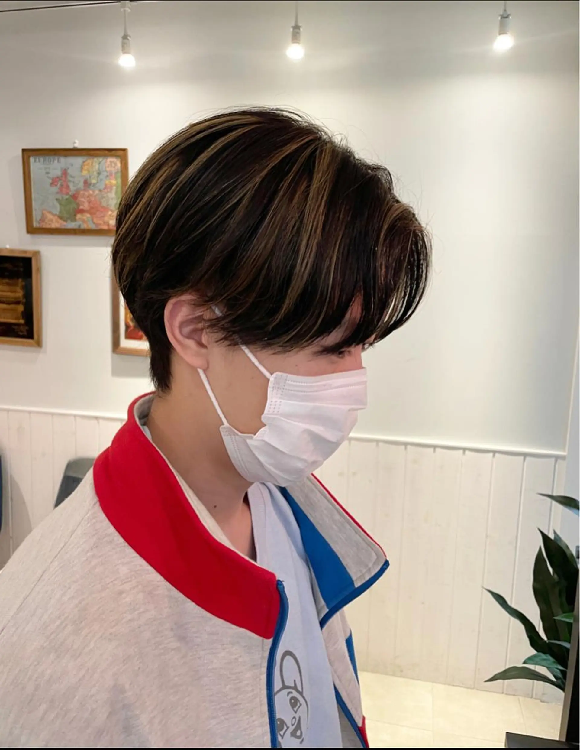 ショート カラー カット ヘアカラー パーマ 縮毛矯正 トリートメント ケアブリーチ/ エクステ/レイヤーのヘアスタイル