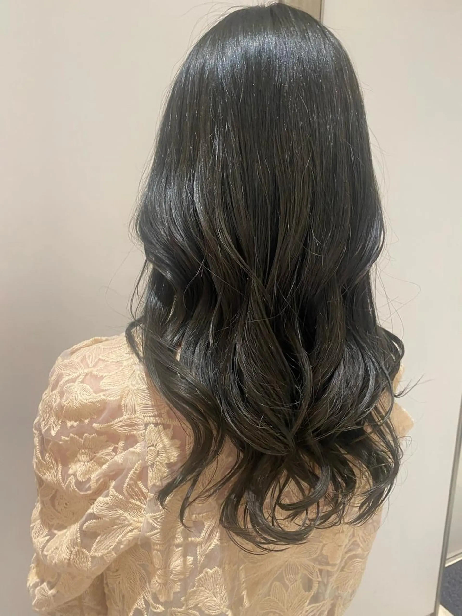 セミロング 韓国風ヘア ❤️パーマ美容師✂︎ 井口美緒のヘアスタイル