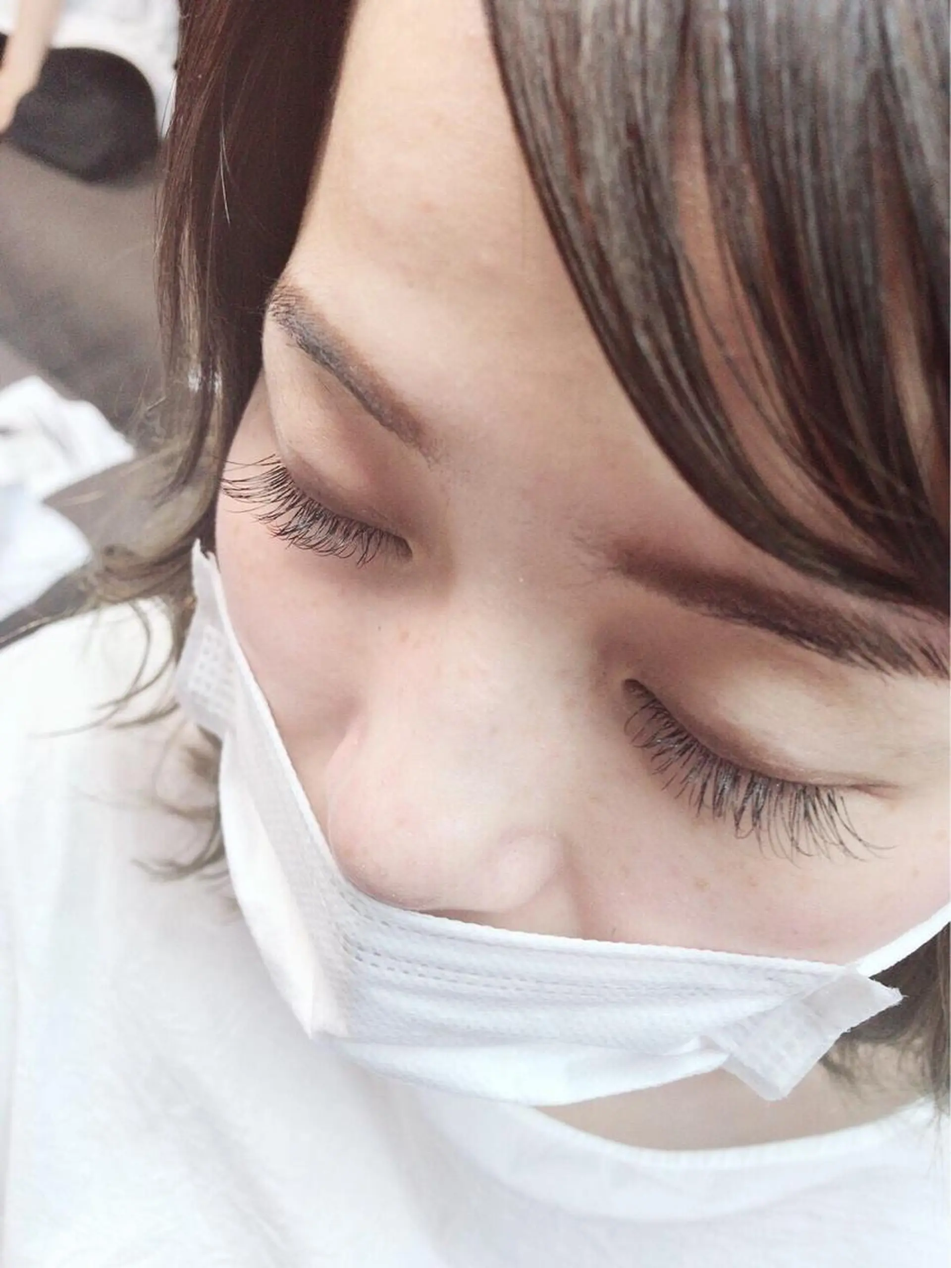 マツエク・マツパ 大山 莉奈のヘアスタイル