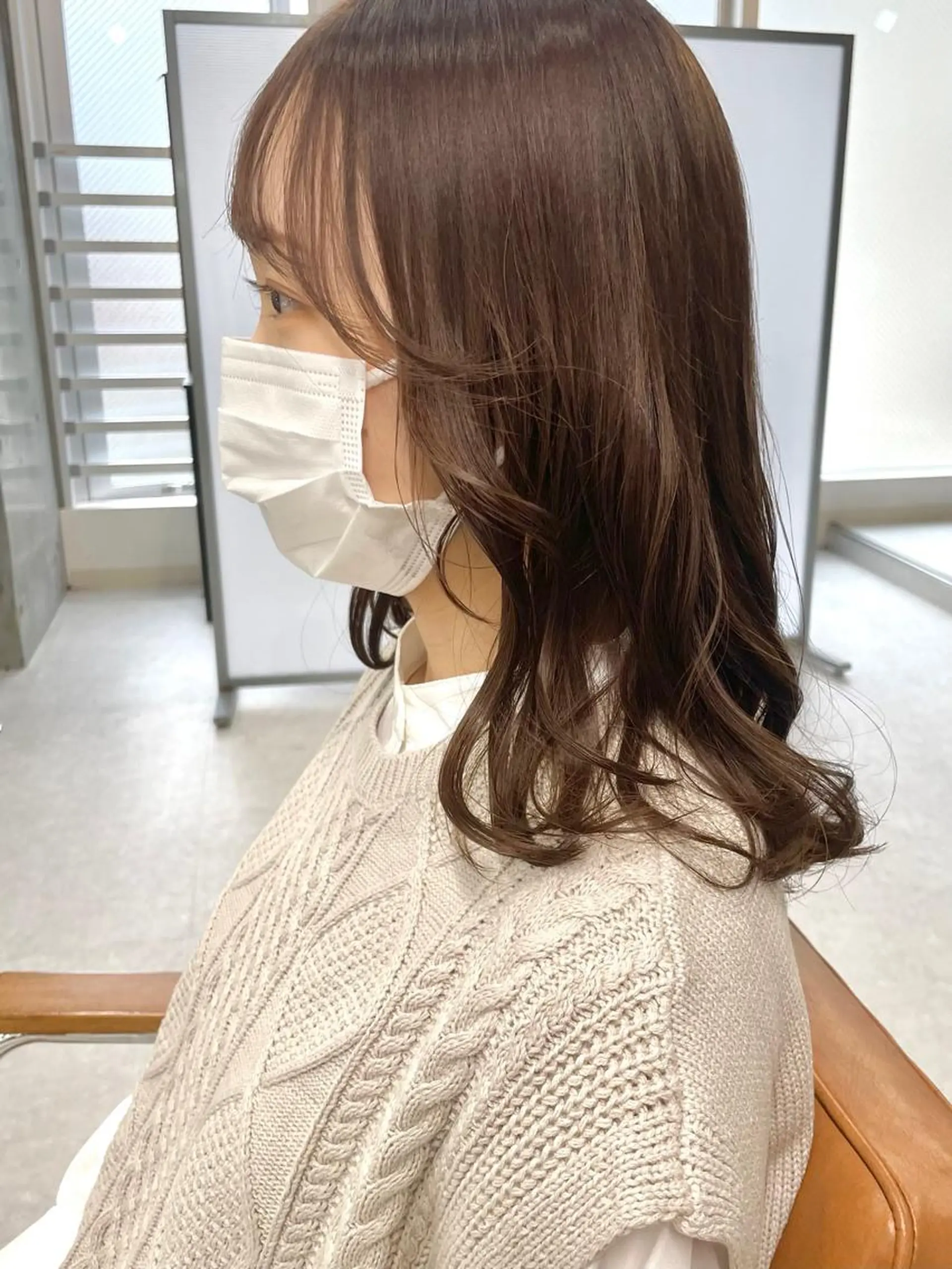 セミロング カラー ヘアアレンジ メンズ似合わせ🪞 副店長 kotoriのヘアスタイル