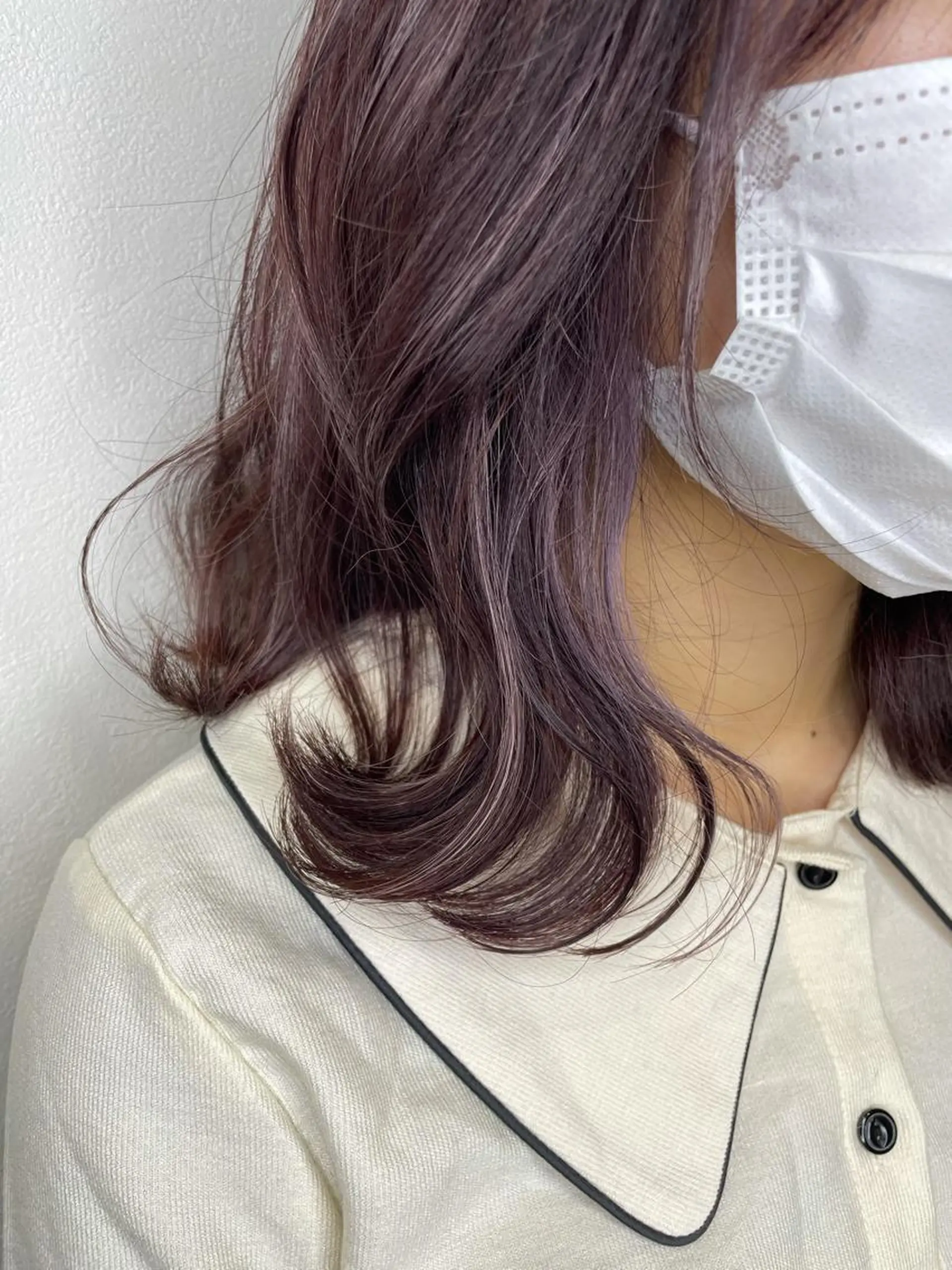 ミディアム カラー 髪質改善/縮毛/新宿 🫧SUZUKA🫧のヘアスタイル