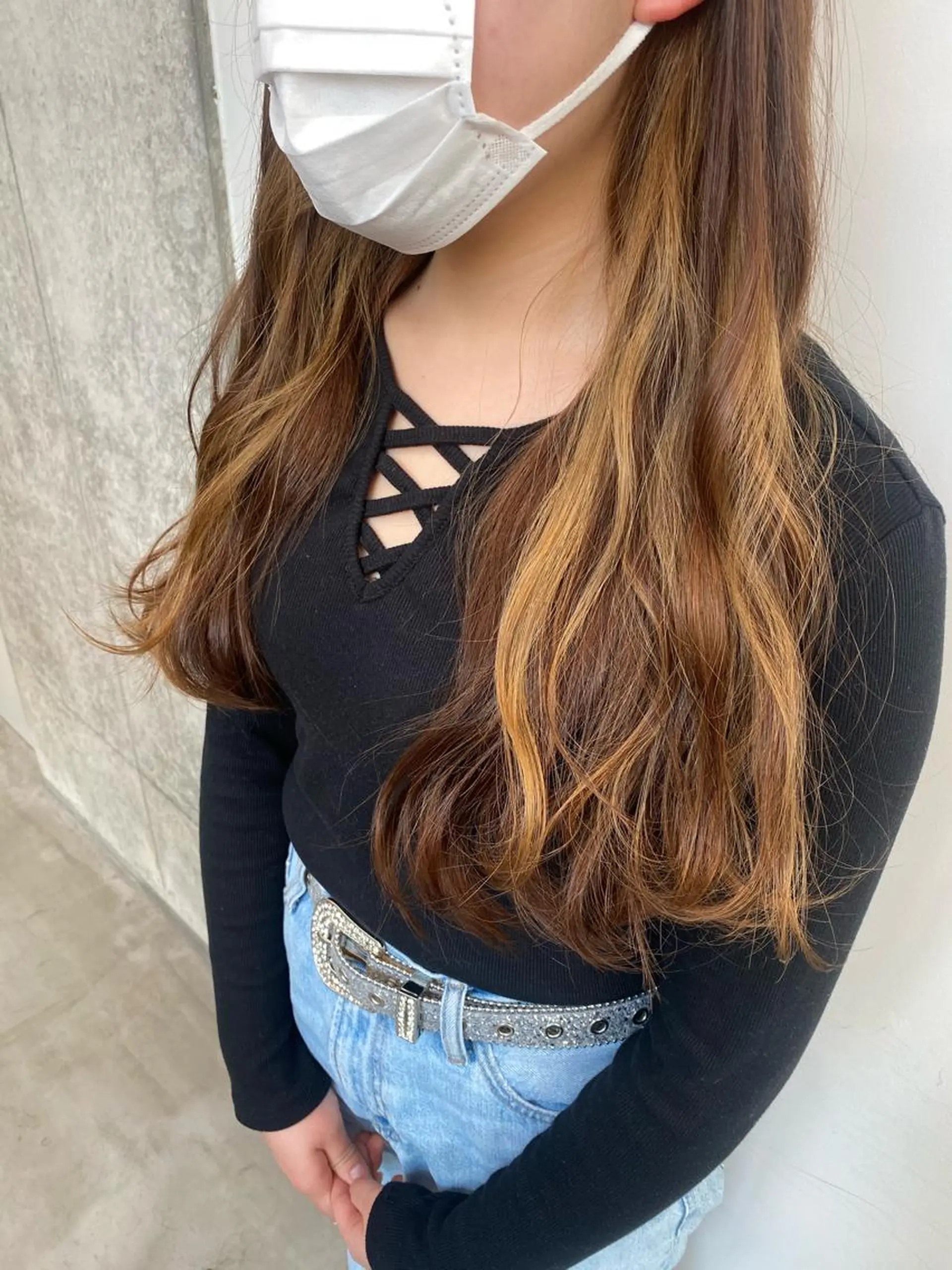 ロング カラー pista by primal所属・🌼ハイライト透明感 🌼maiのヘアスタイル