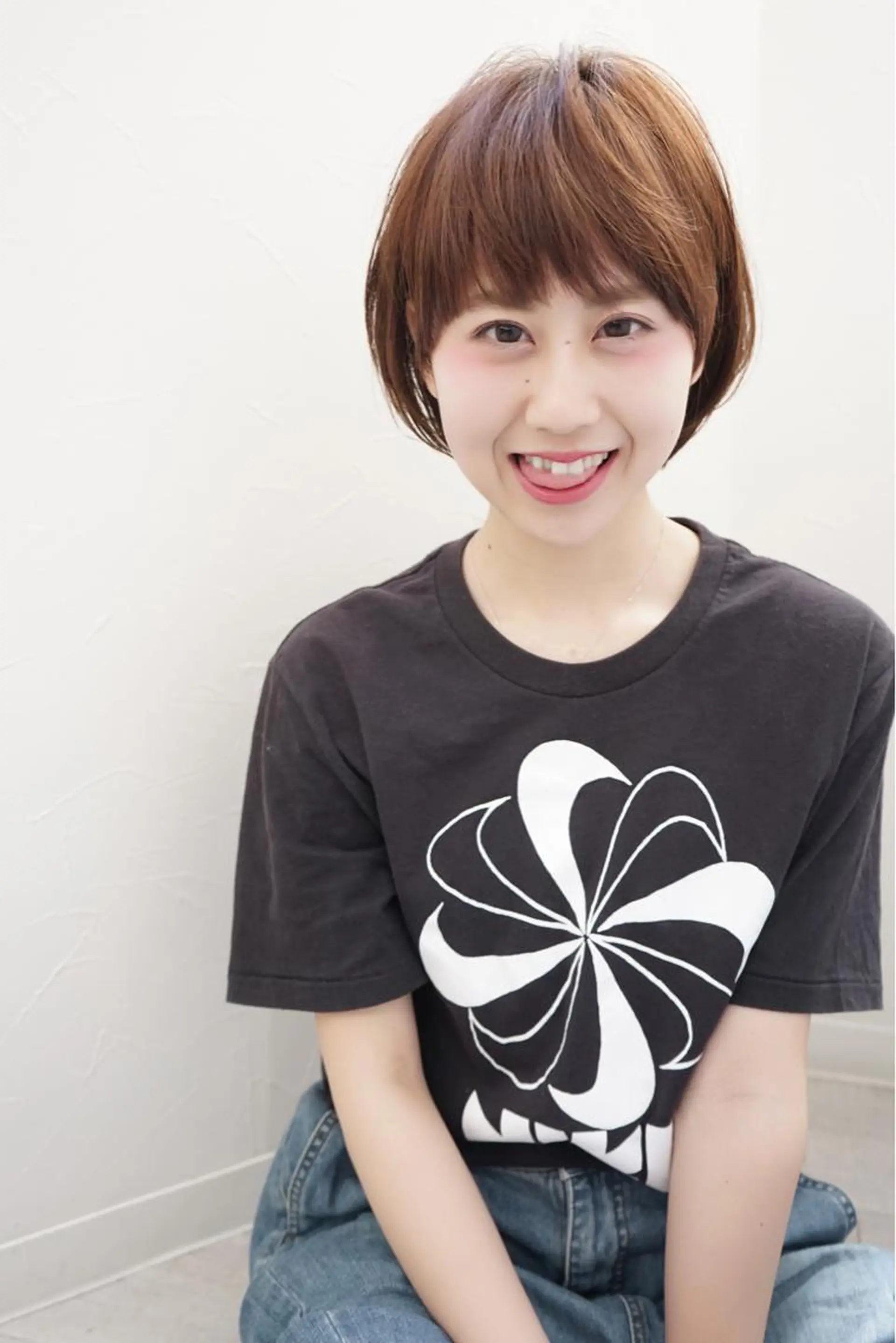 ショート カラー ショートボブ ボブ ショートヘア WHOLE所属・花井 啓好のヘアスタイル