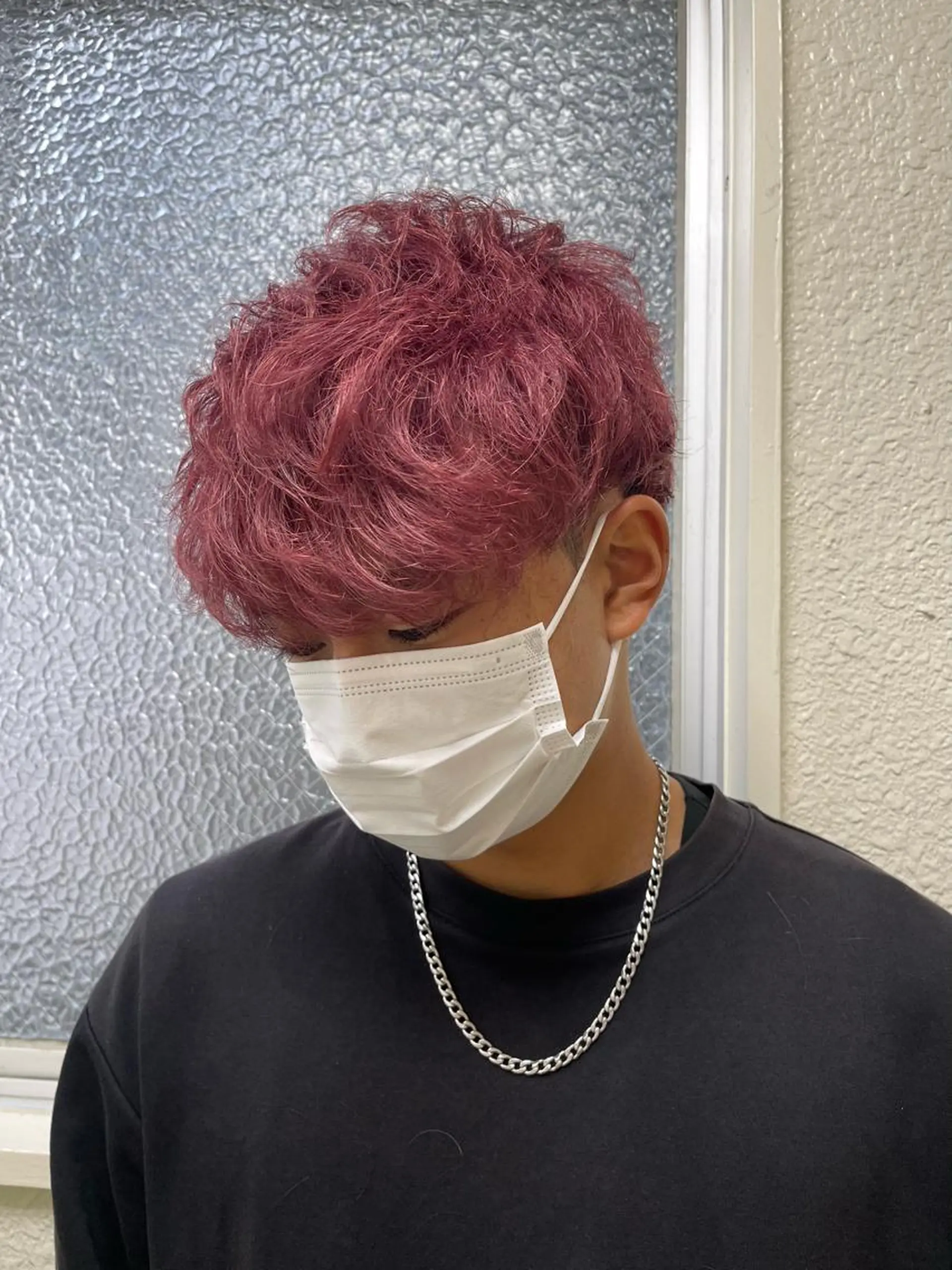 ショート カラー ブリーチ ケアブリーチ ダブルカラー ピンクカラー OAK溝の口 𖠋SHINYAのヘアスタイル