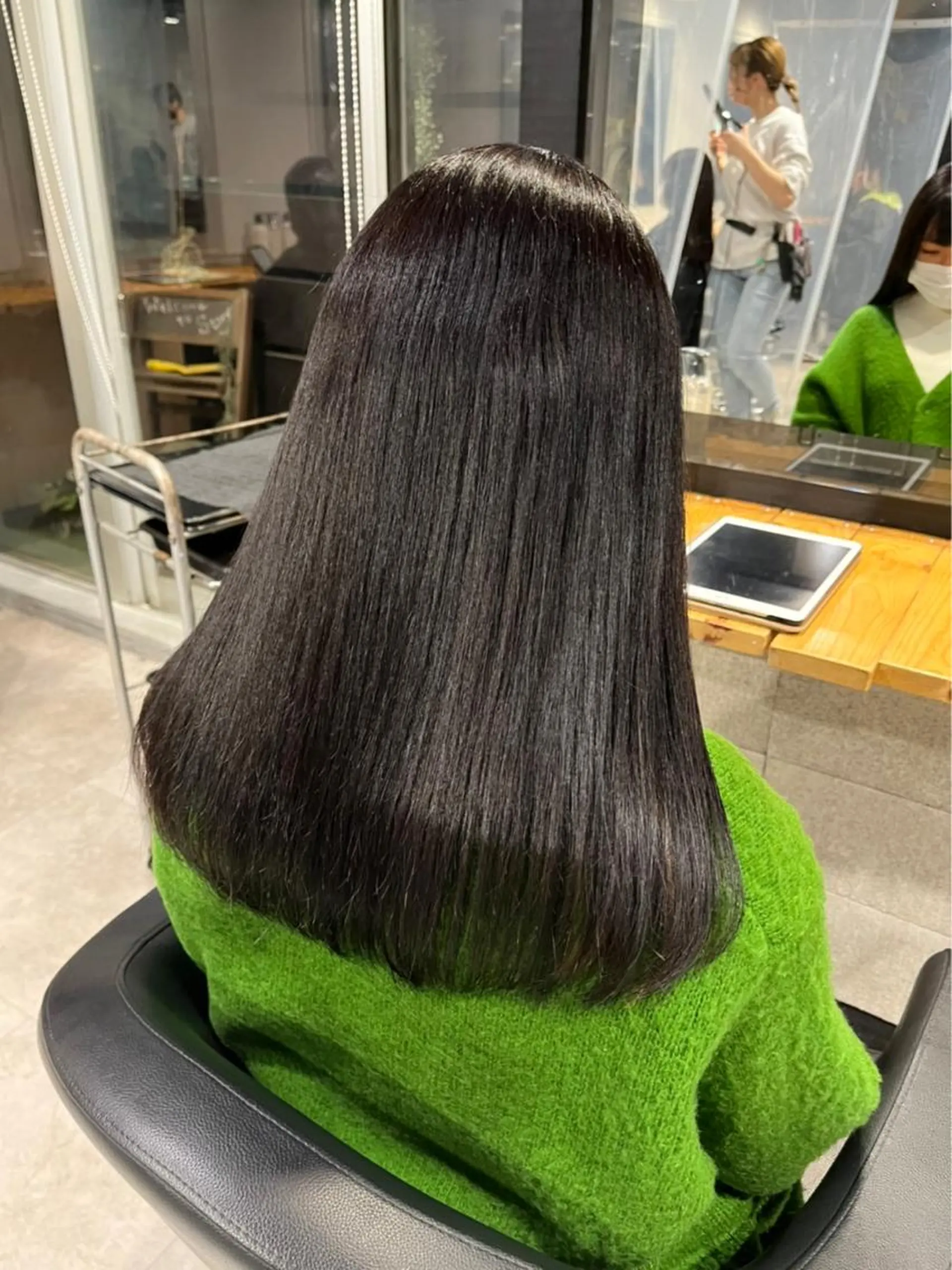 ロング ヘアカラー NANAMI🩵 大人可愛い韓国ヘアのヘアスタイル