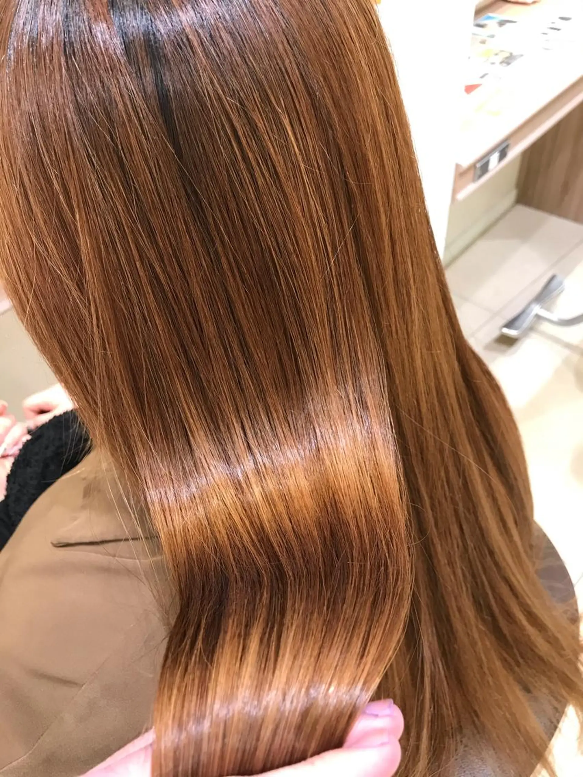 ミディアム パーマ 比嘉 龍佑のヘアスタイル