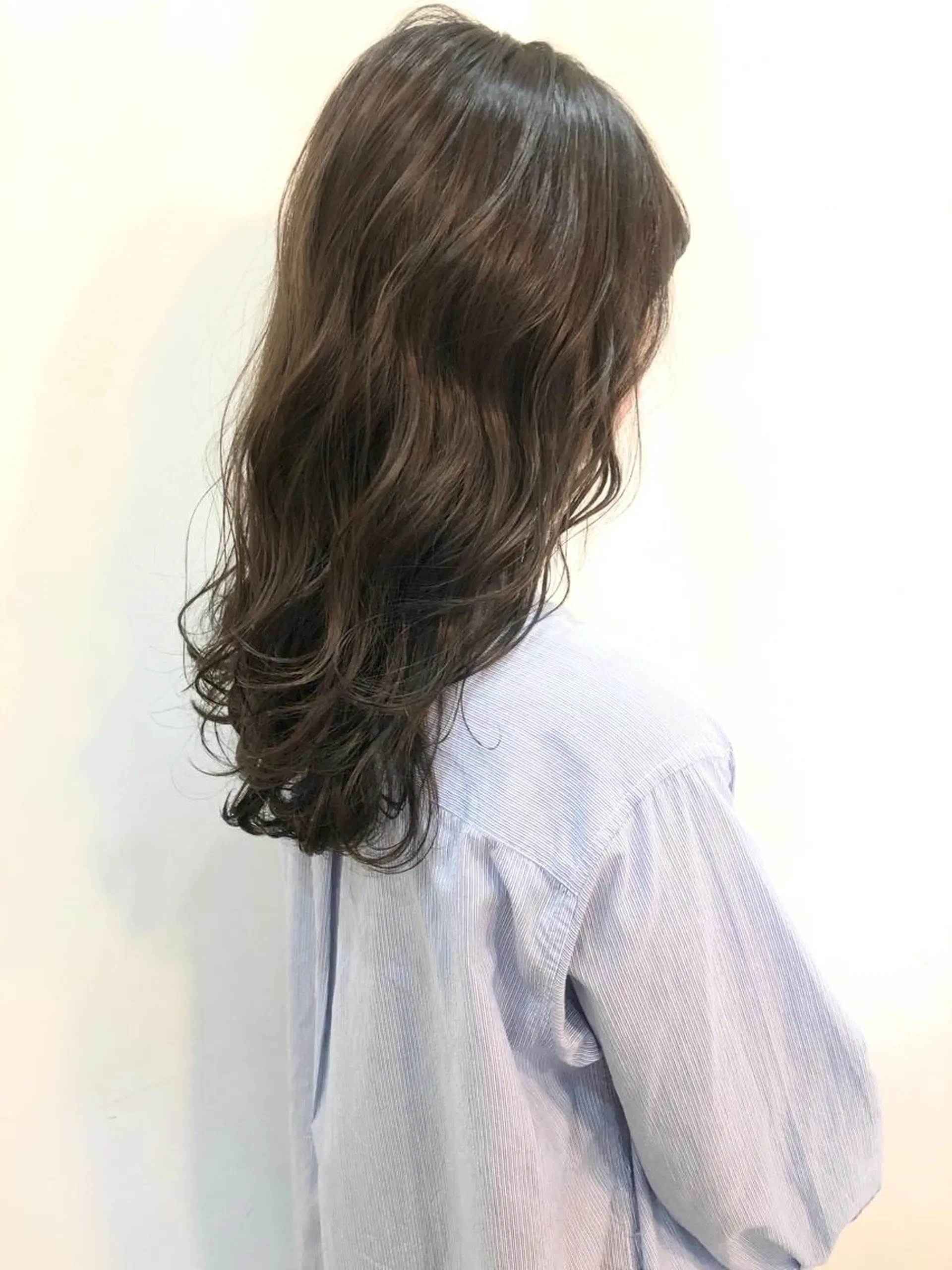 セミロング ヘアカラー トリートメント 【髪質改善】 川津翔太のヘアスタイル