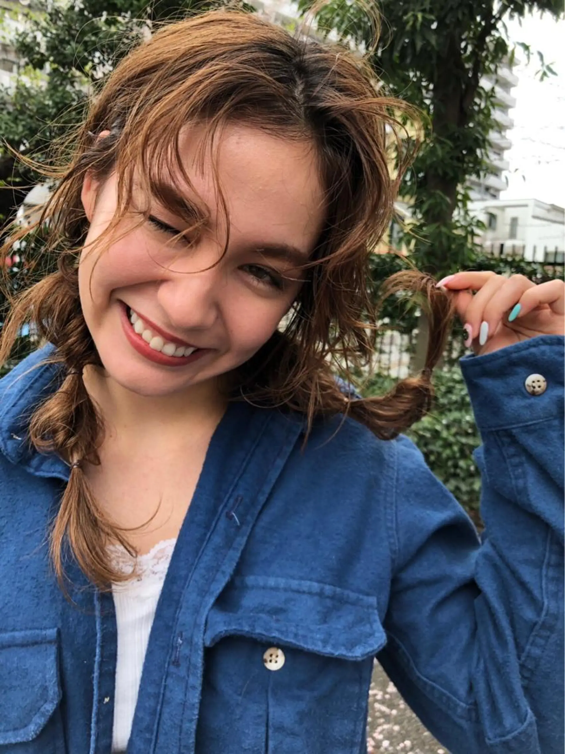 ロング カラー ヘアアレンジ maeda yumiのヘアスタイル