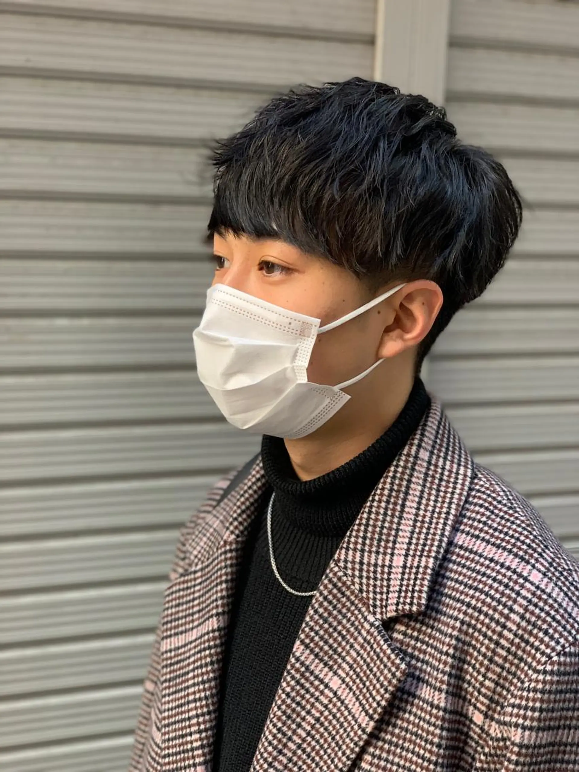 パーマ メンズ メンズ韓国風 韓国マッシュ マッシュ メンズパーマ メンズツイストパーマ RAF TOKYO所属・10月限定モニター 髪質改善美髪矯正のヘアスタイル