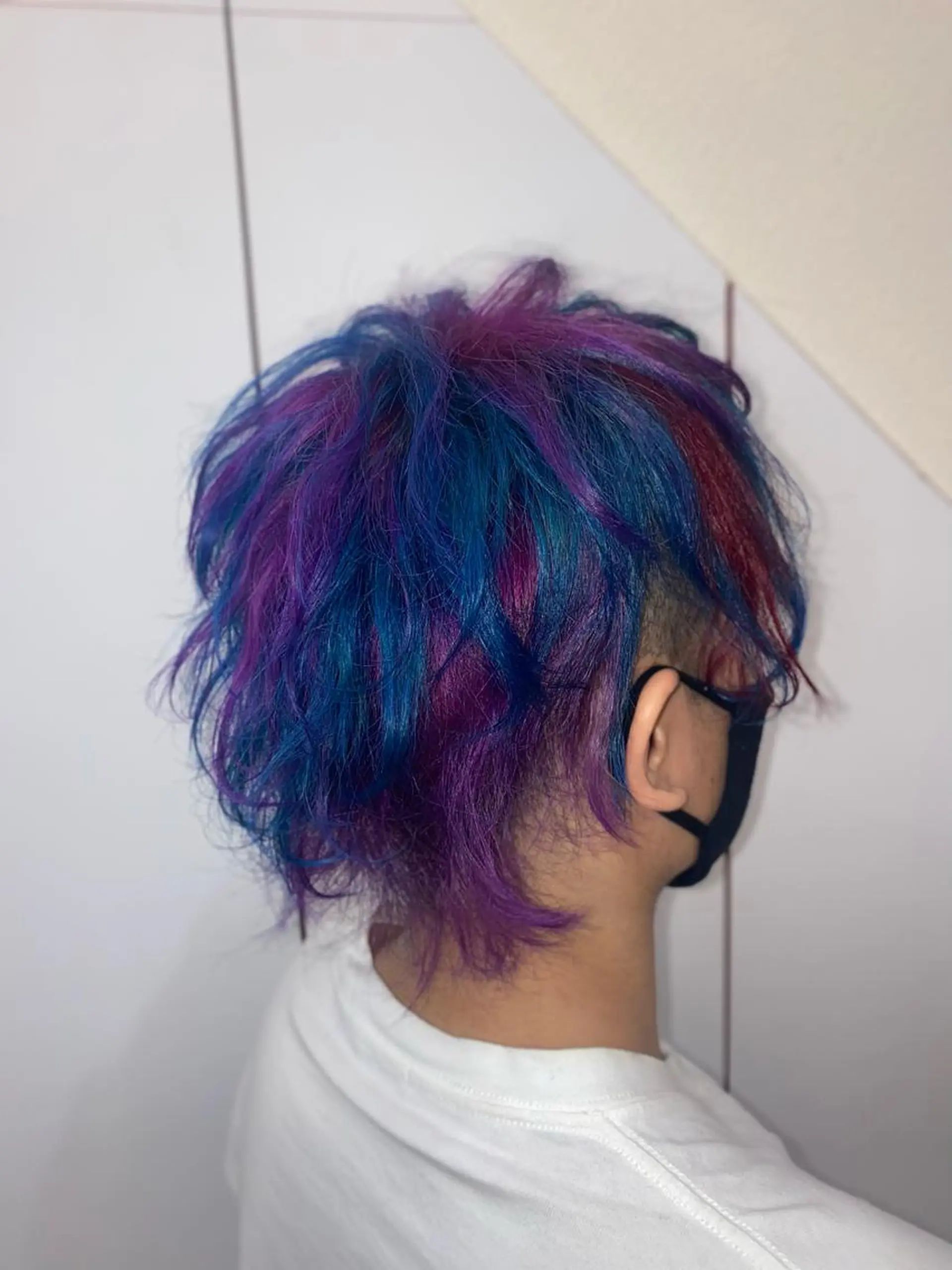 メンズ ゆぴ☾‪/推しカラー /ハイトーンのヘアスタイル