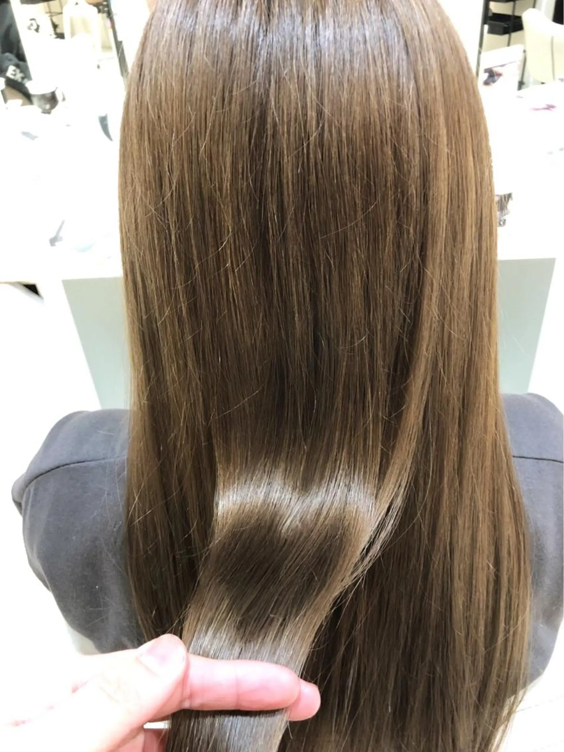 ロング 髪質改善 縮毛矯正 トリートメント 🌈ぷる艶カラー🌈 髪質改善👑柳沼尚貴のヘアスタイル