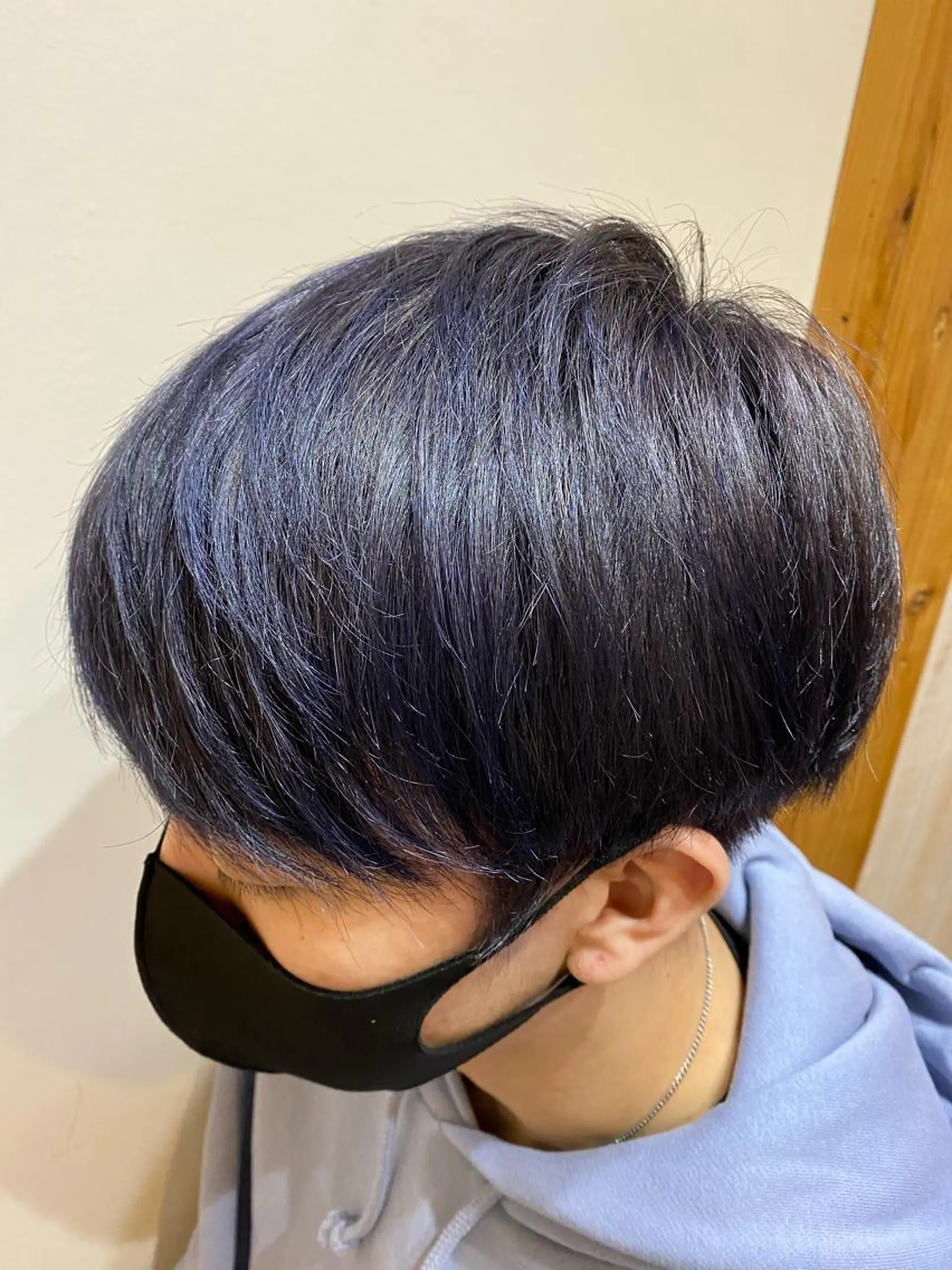 ショート カラー メンズ ダブルカラー esu心斎橋所属・esu☀️勇美☀️ 髪質改善ストレートのヘアスタイル