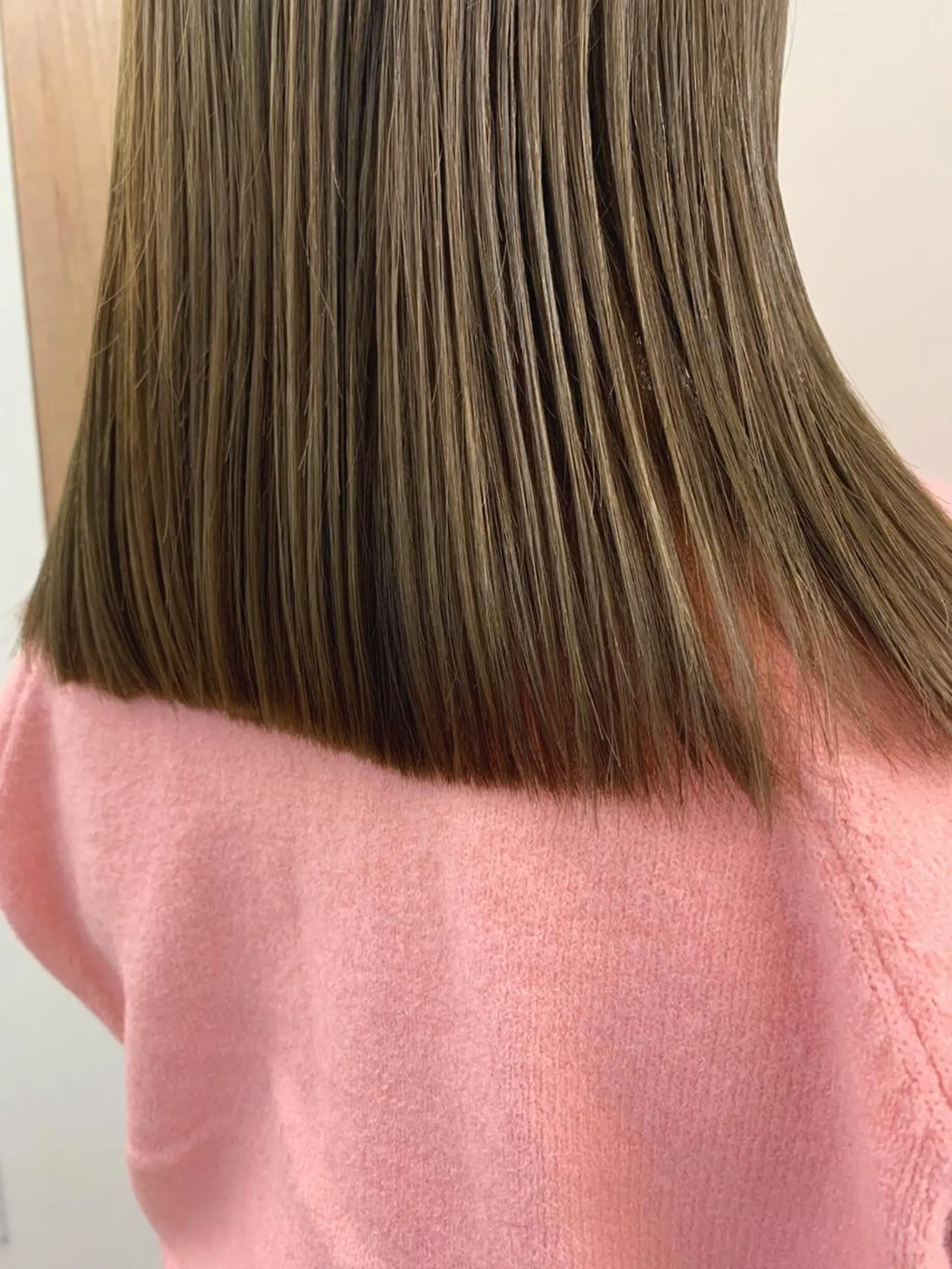 ミディアム カラー ベージュカラー ピンクカラー ヘアカラー トリートメント yupi🐈‍⬛ レイヤー/パーマのヘアスタイル