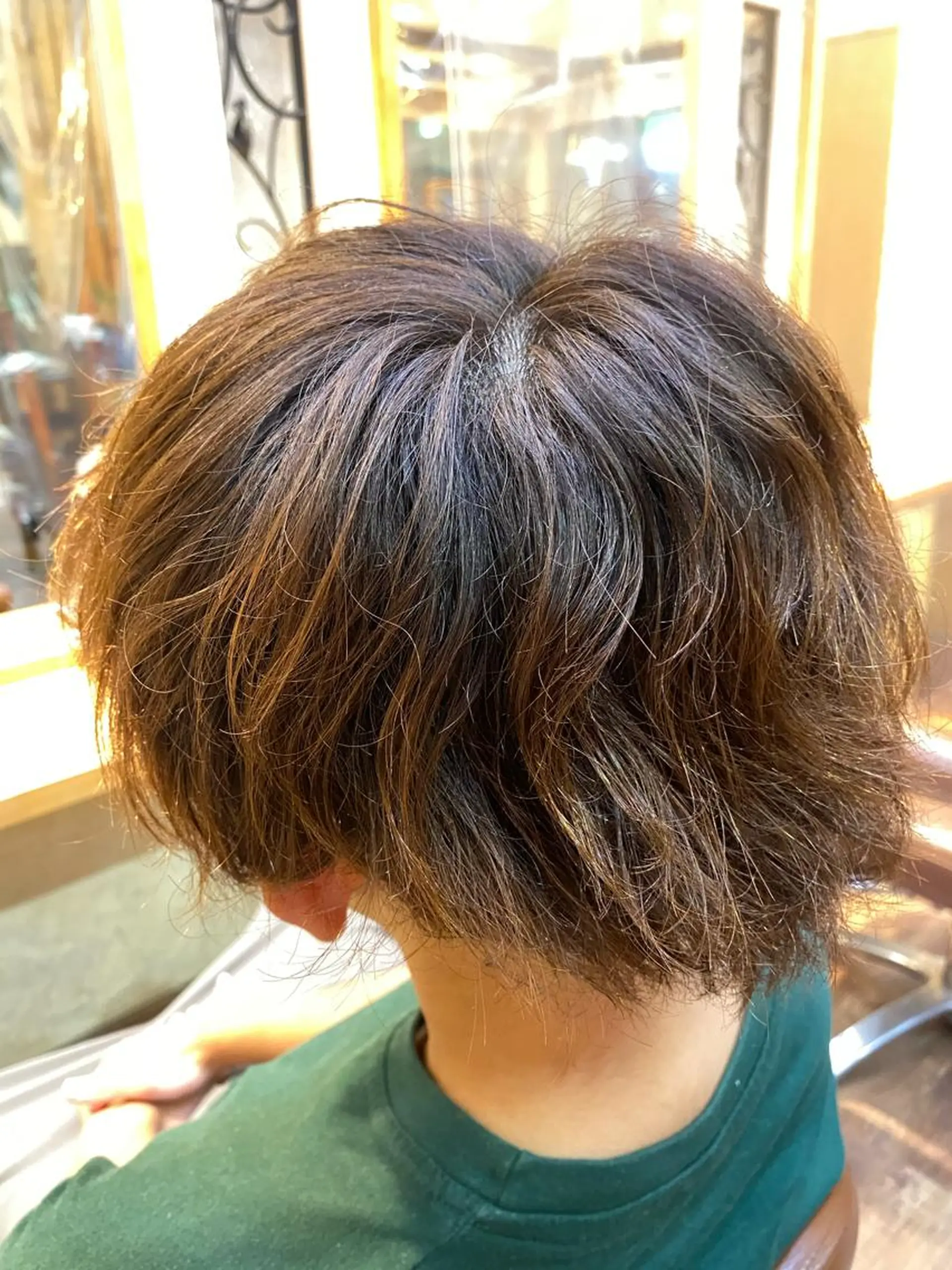 ショート カラー パーマ ヘアアレンジ メンズ キッズ ネイル マツエク・マツパ emu所属・🌈髪質改善・美髪矯 正・平野瀬乃🌈のヘアスタイル