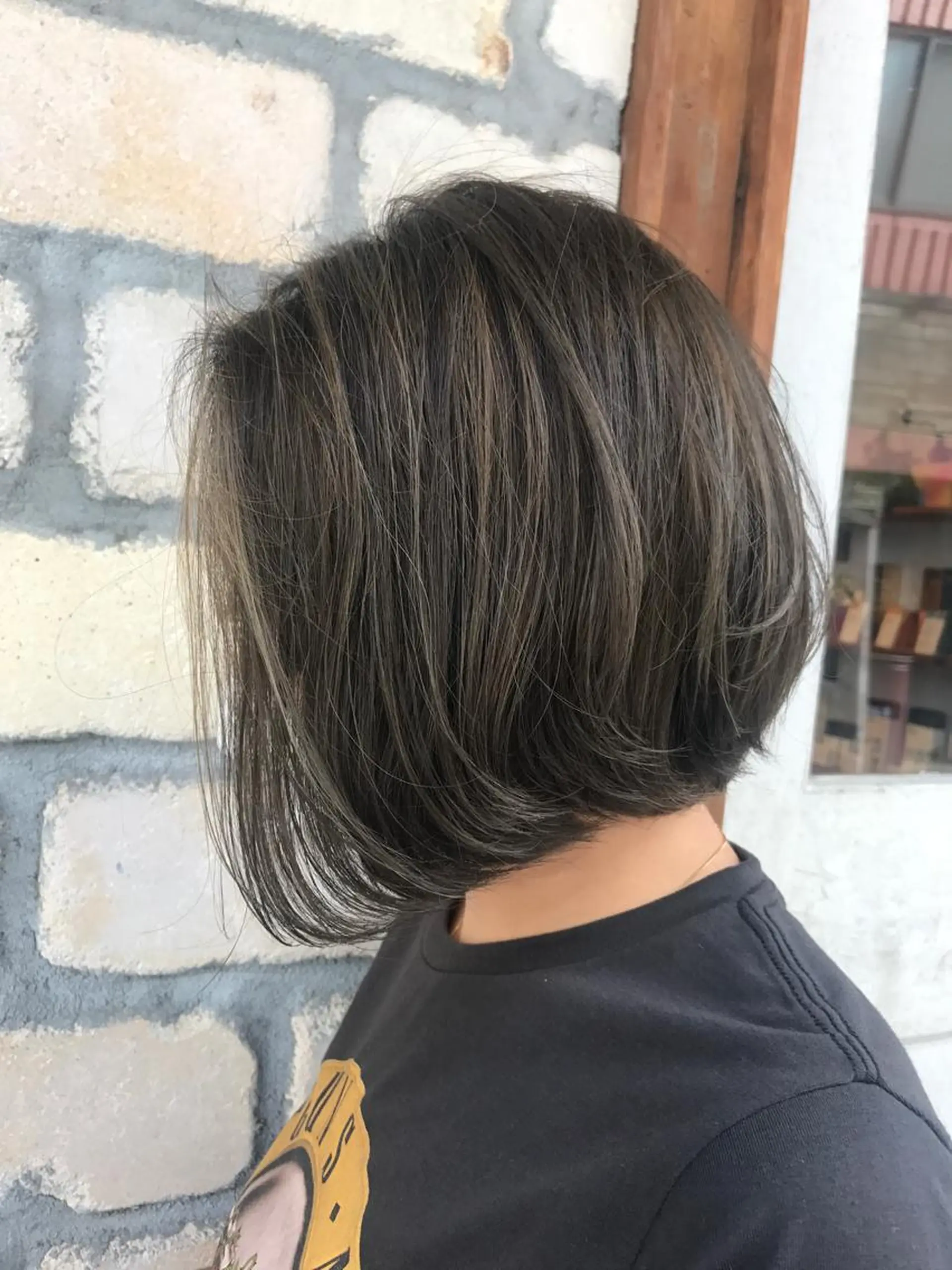 ミディアム カラー ハイライトカラー ハイライト emme エミィ/立川のヘアスタイル