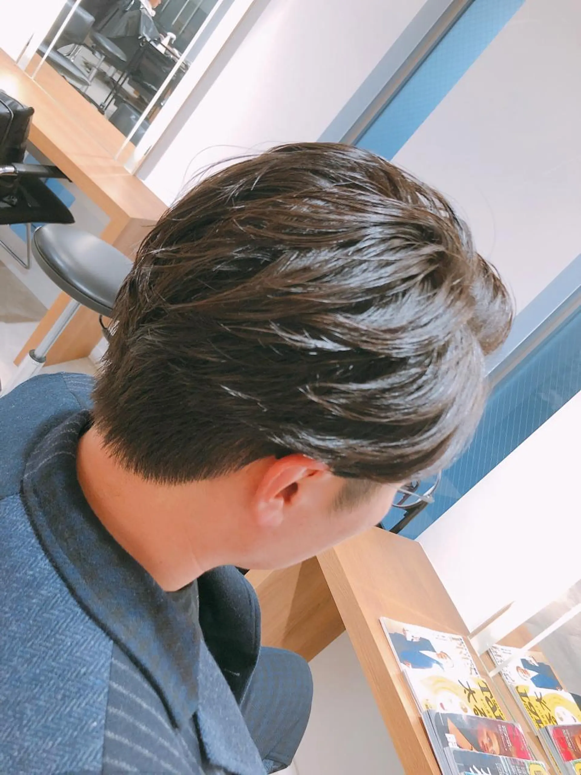 カラー パーマ メンズ ウメダ マサトのヘアスタイル