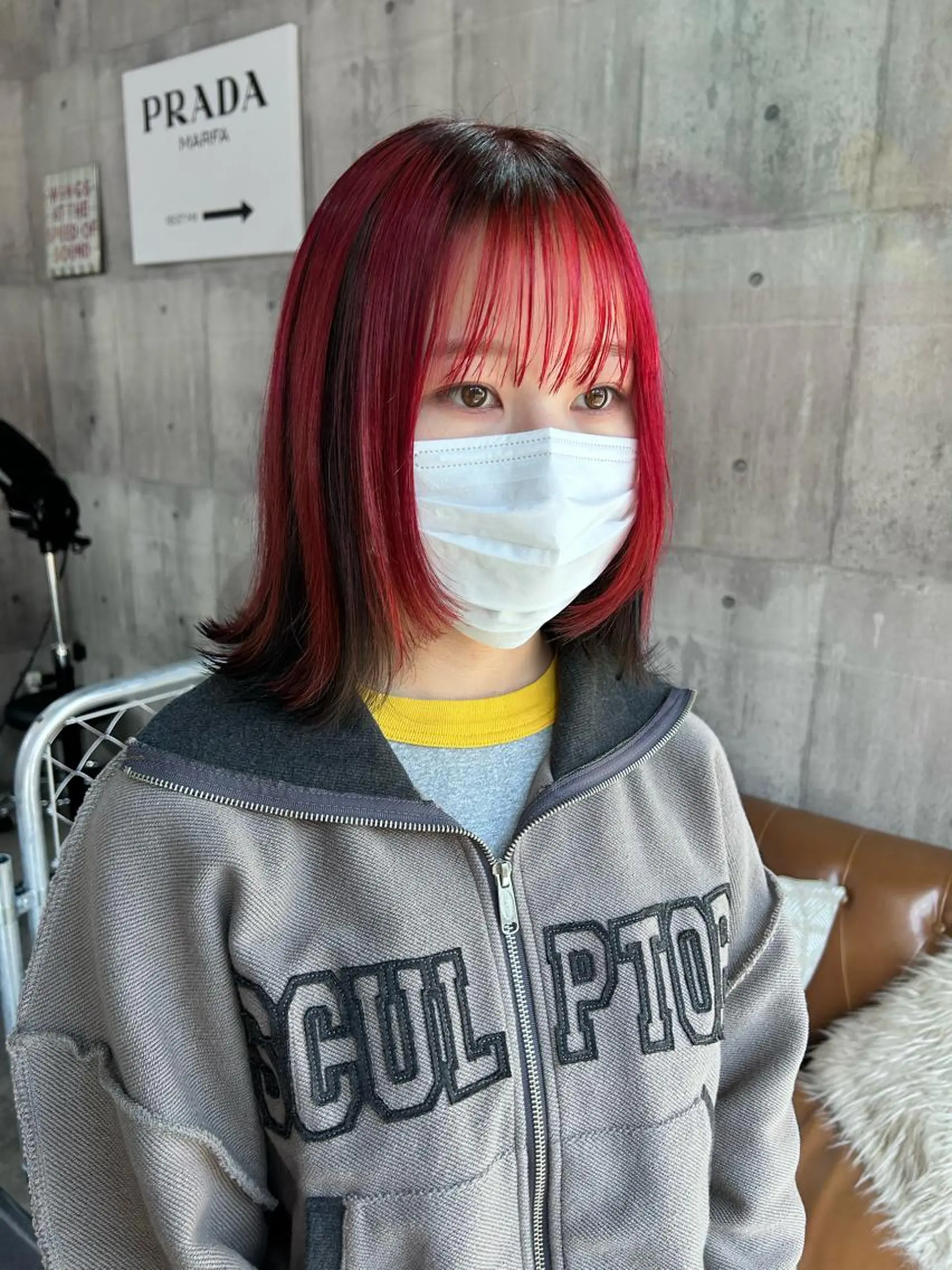 セミロング シールエクステ ボブ エクステ 卒業式のヘアスタイル 学生 ヘアカラー SHURI❤️‍🔥 中/韓mix ♡のヘアスタイル