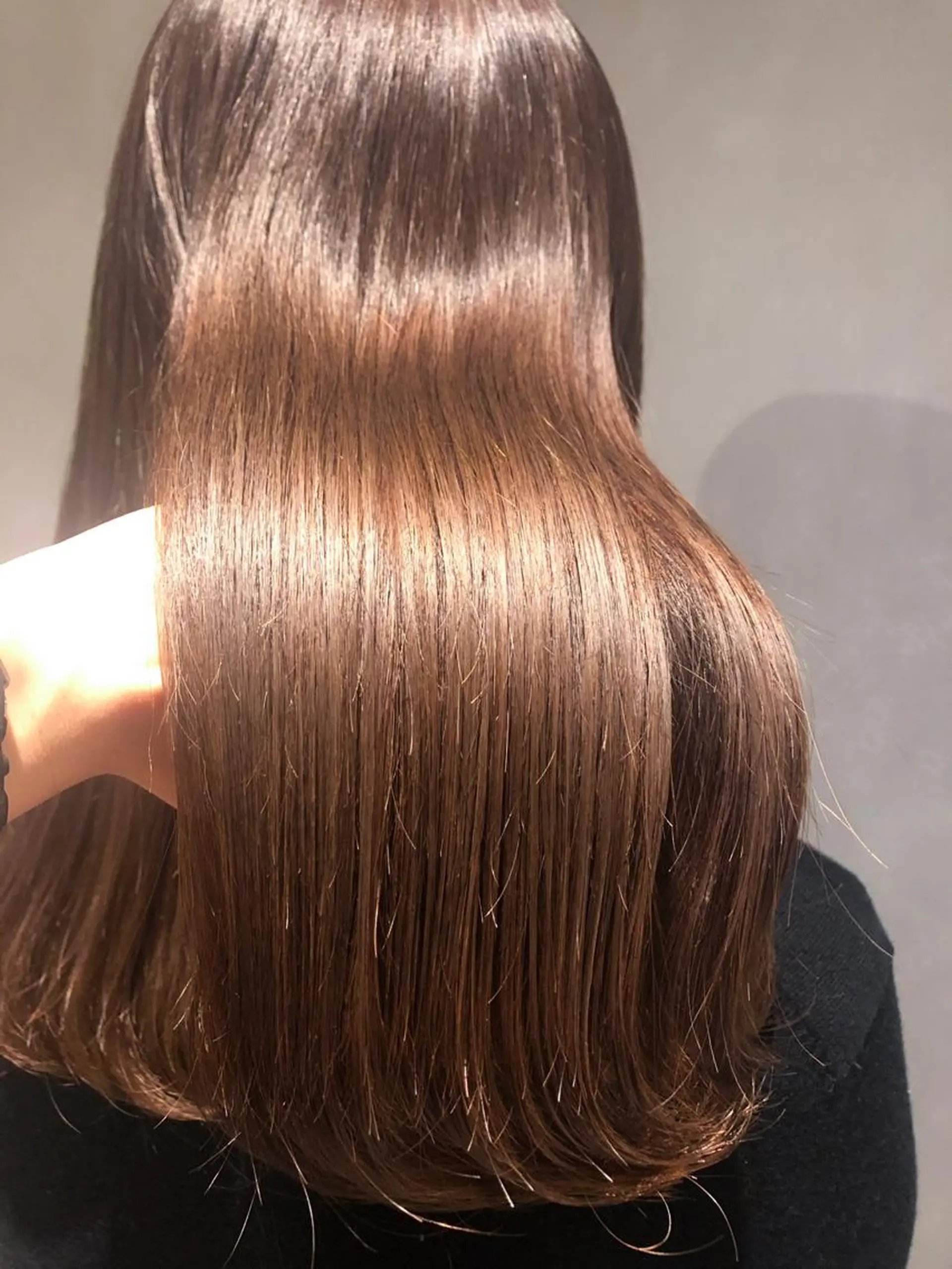 セミロング 髪質改善 トリートメント トリートメント 長谷川 沙紀のヘアスタイル