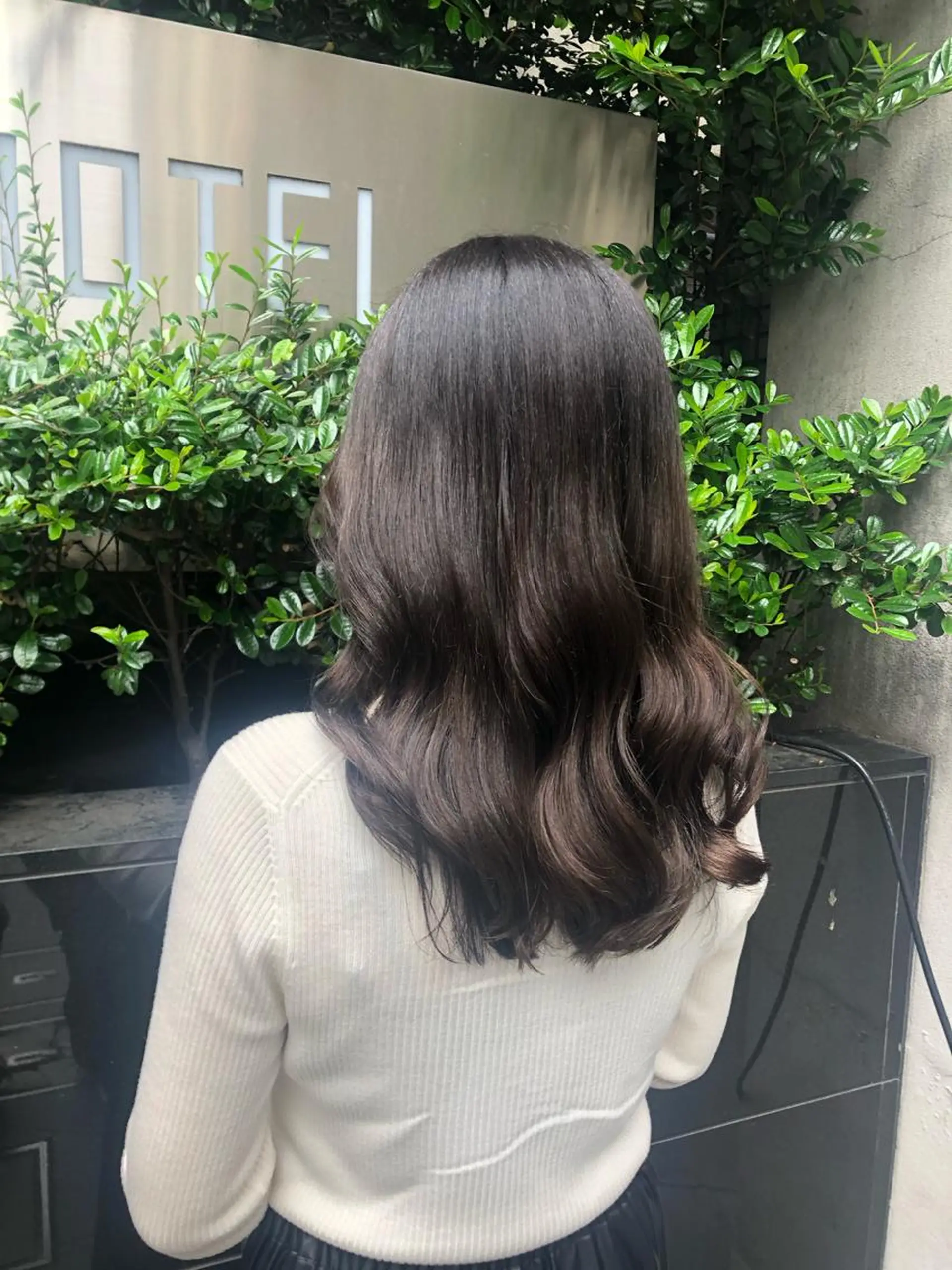 セミロング ヘアカラー トリートメント ボブ/縮毛矯正/ レイヤー/塚田のヘアスタイル