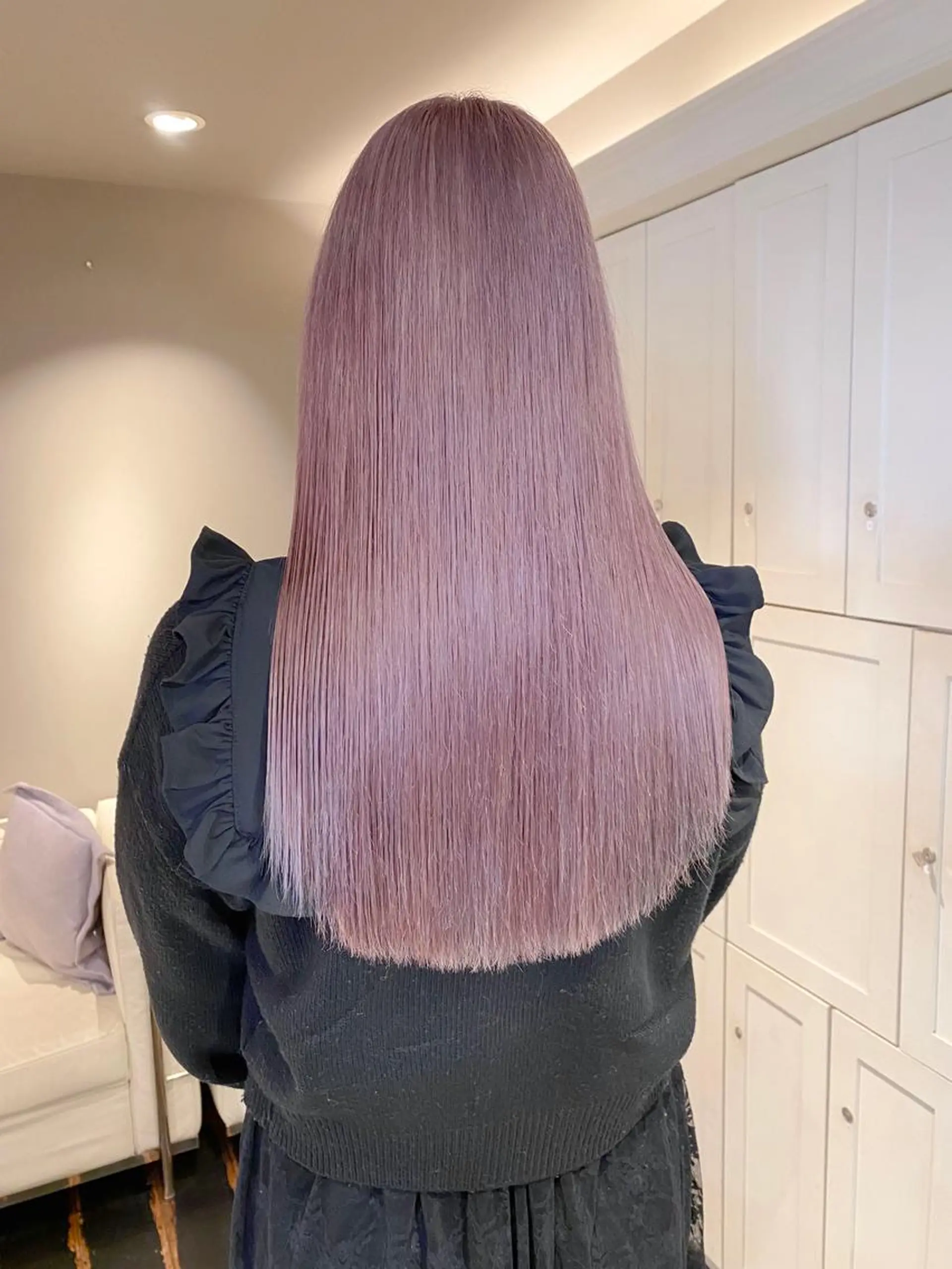 ロング カラー laff 新宿所属・ボブ/ケアパーマ/ レイヤー/縮毛矯正のヘアスタイル