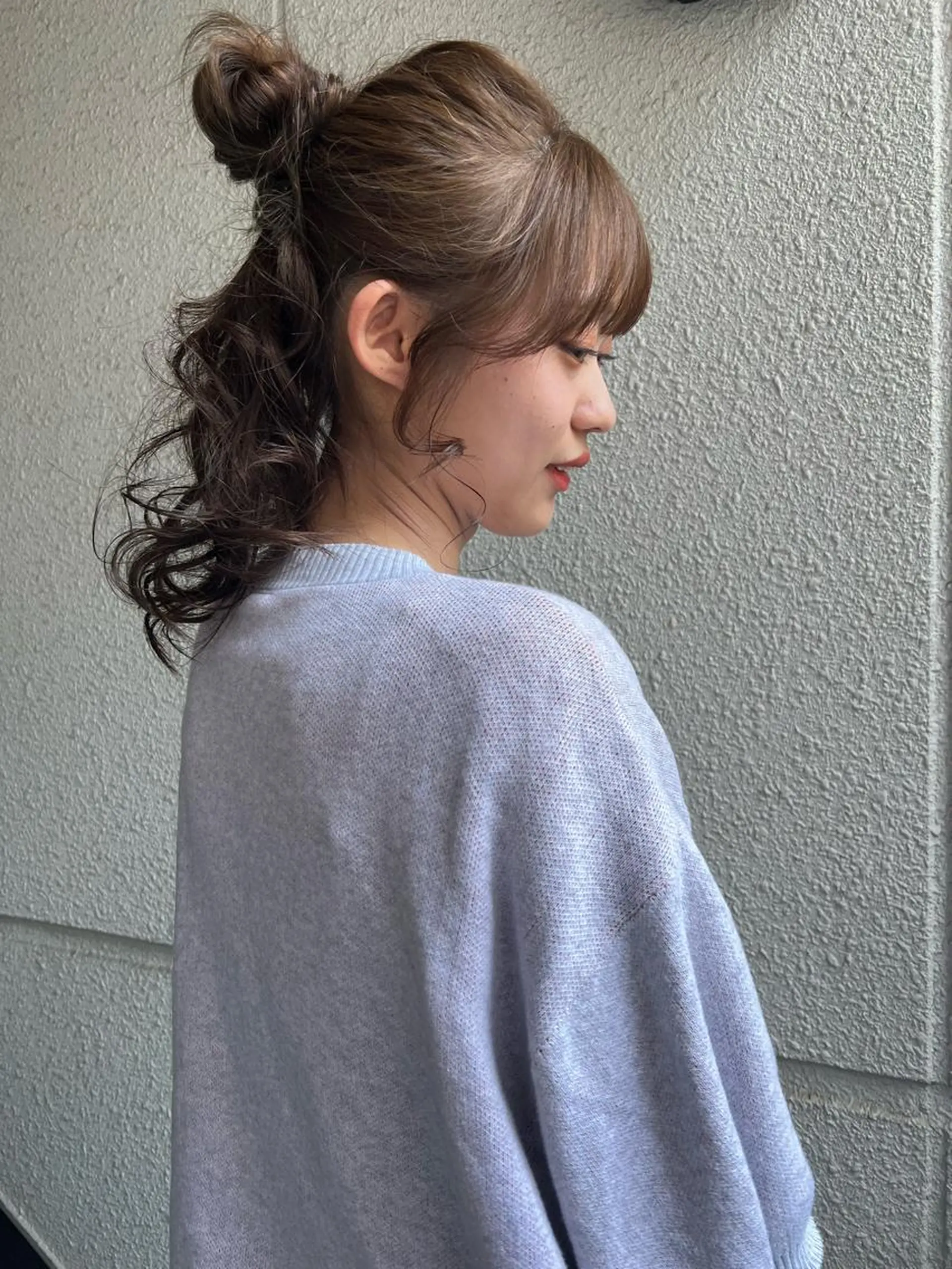 ロング カラー ヘアアレンジ カラーパティシエ facce🌼ikoのヘアスタイル