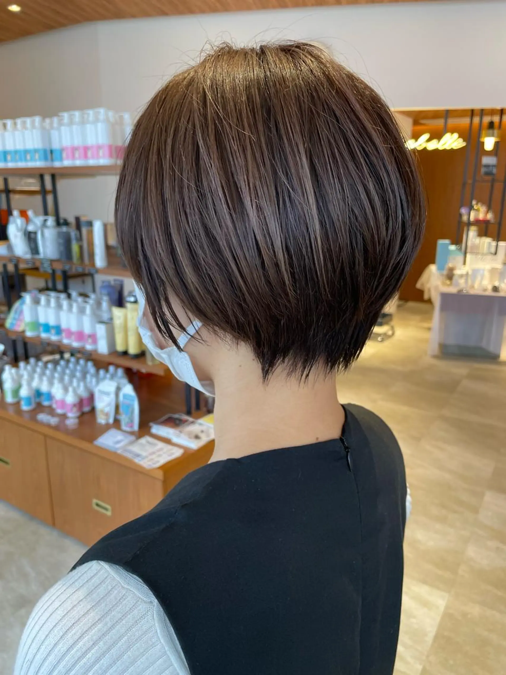 ショート チョコレートブラウン ショートヘア 角田 琉希也のヘアスタイル