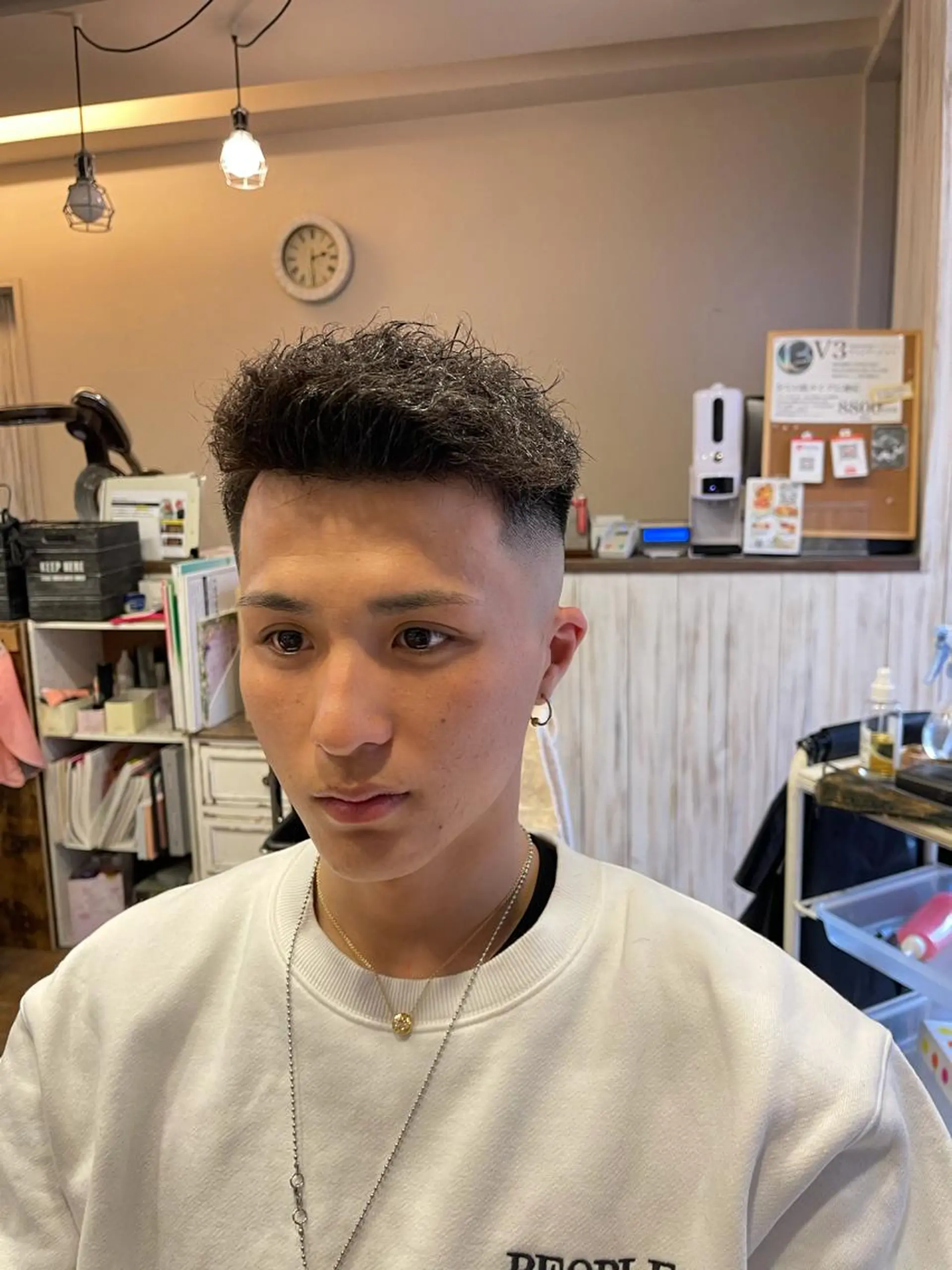 パーマ メンズ カット ハヤシカズキ/カラー ✂/メンズパーマのヘアスタイル