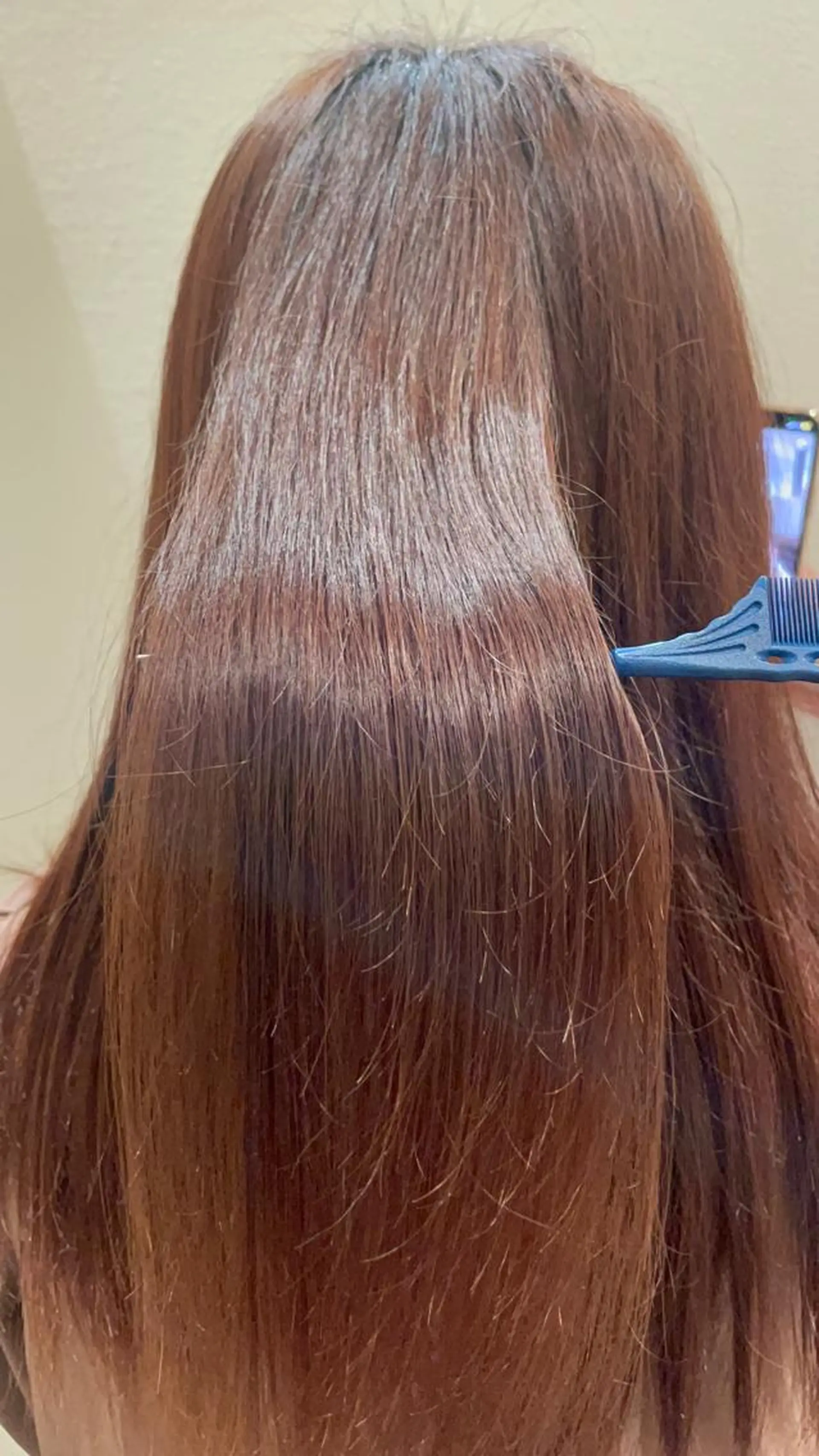 ロング パーマ 縮毛矯正 トリートメント 🚀MOEKA ᵕ̈ ハイトーン💫のヘアスタイル