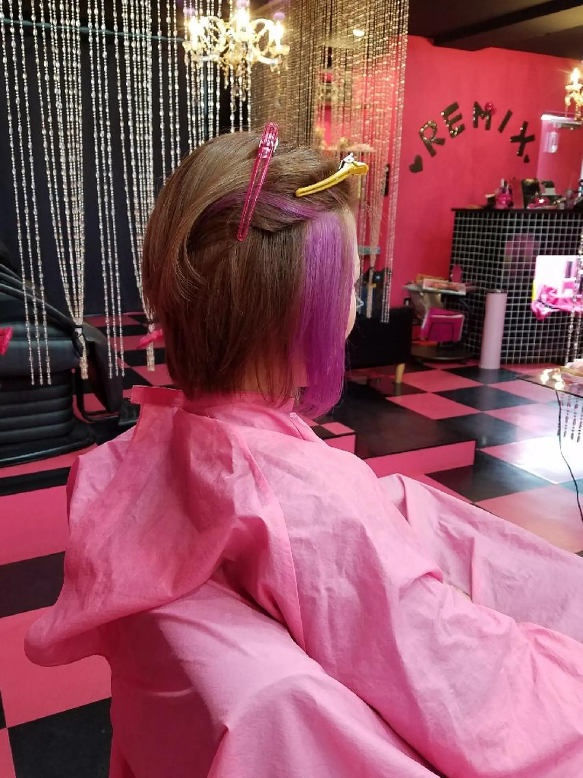 ミディアム カラー ブリーチ ヘアカラー REMIX　by　  Love　hairのヘアスタイル